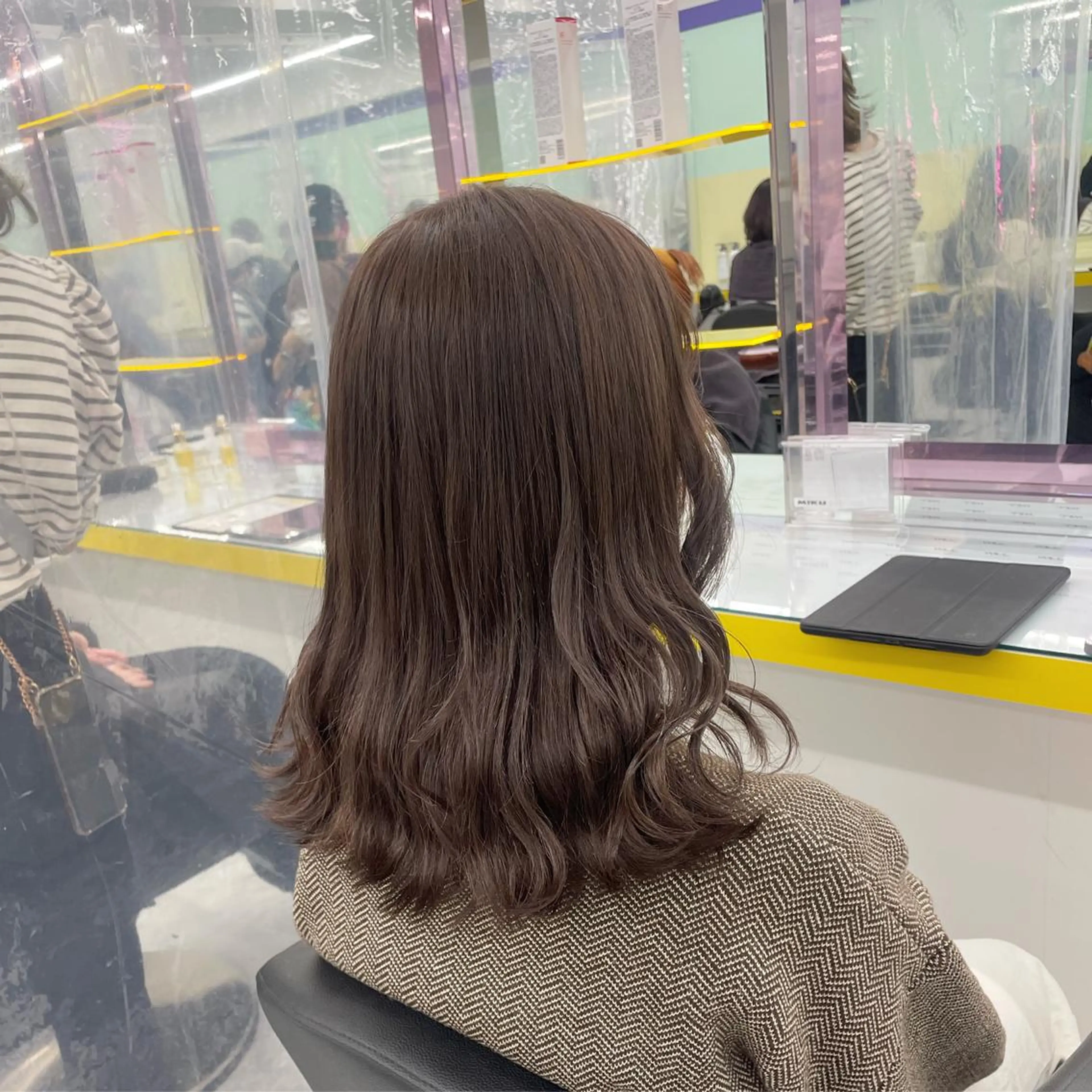 ミディアム 🤍韓国トレンド ヘア🤍miku🤍のヘアスタイル