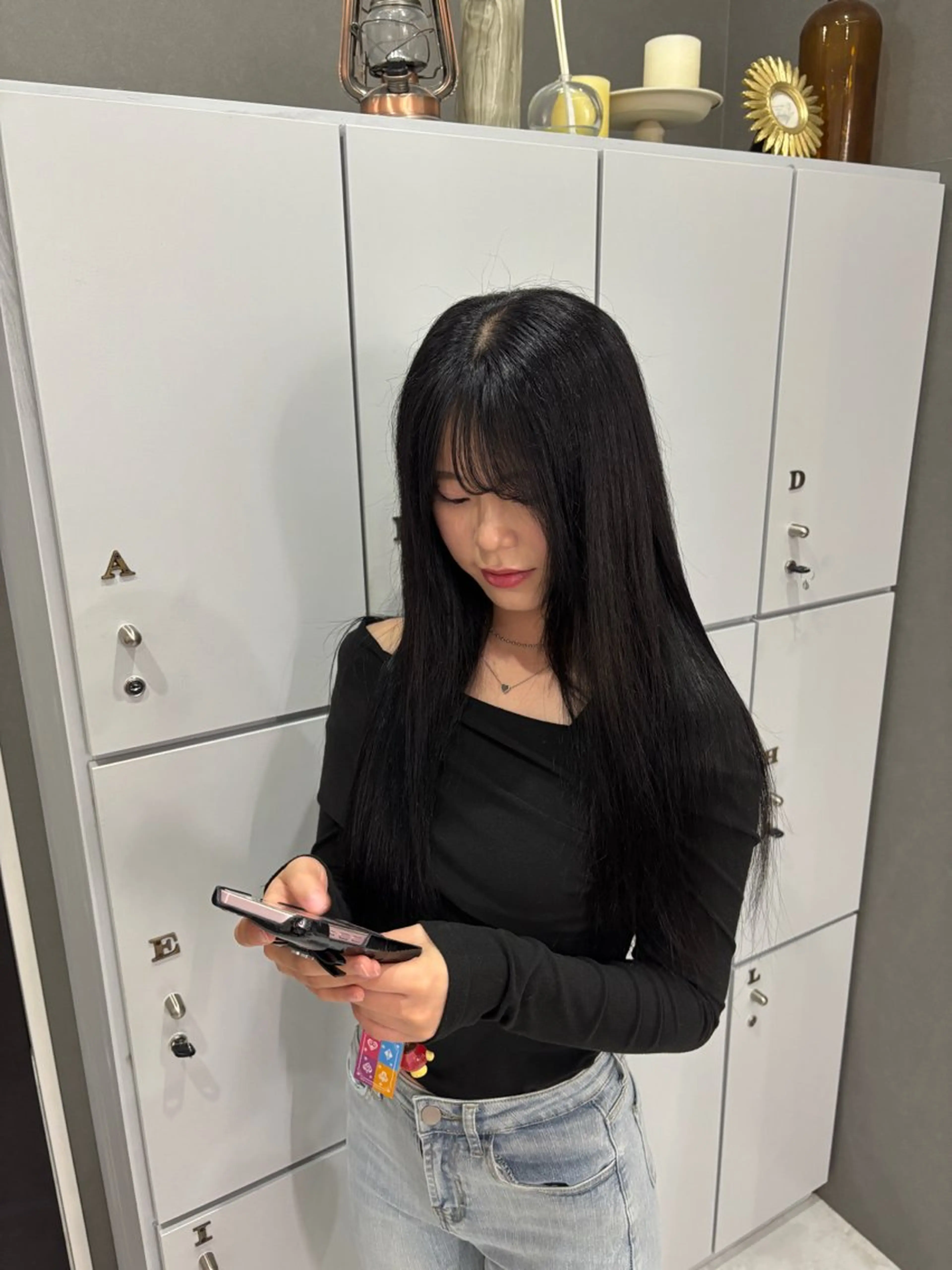 ロング カラー okura nanamiのヘアスタイル