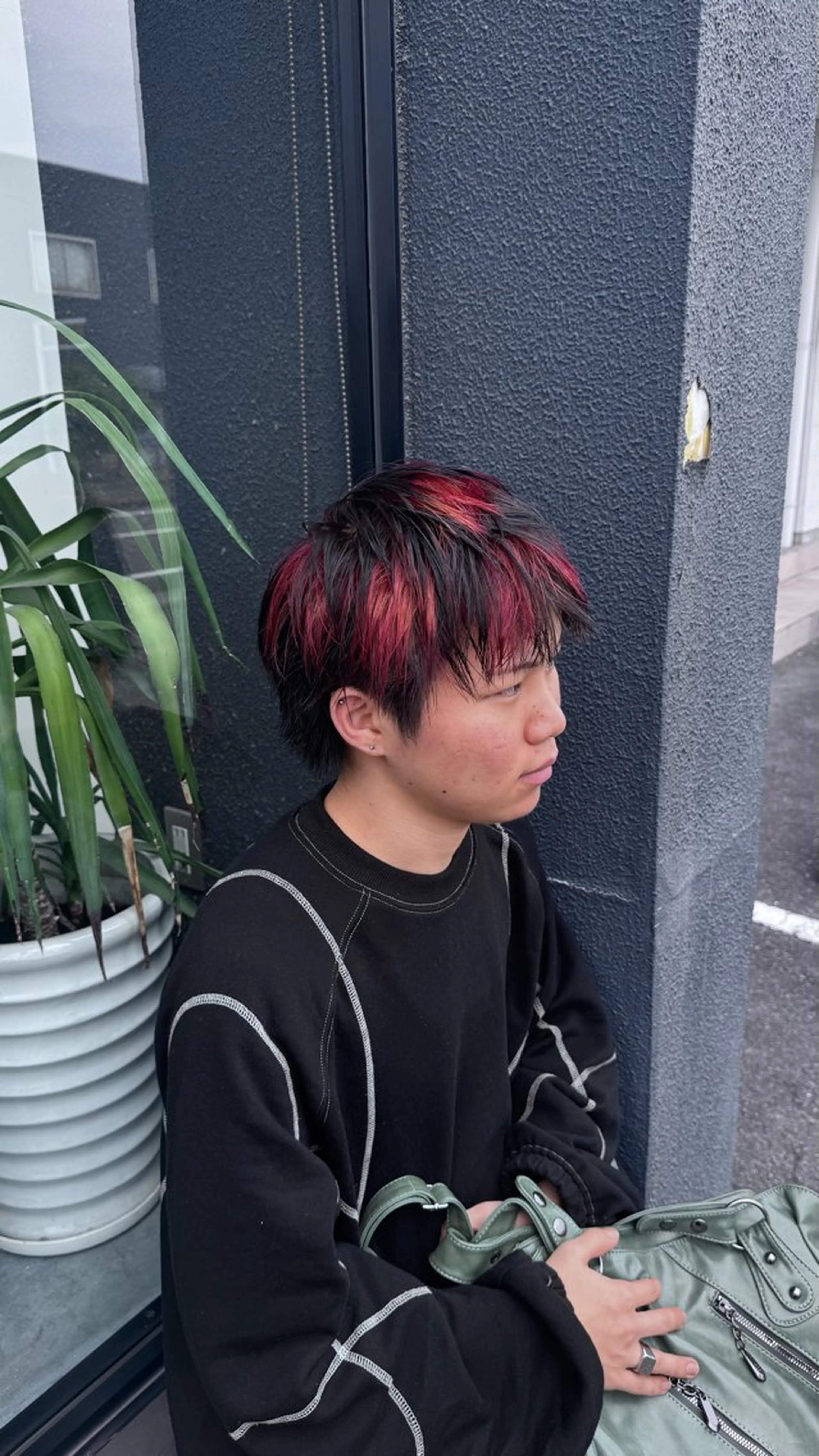 カラー デザインカラー カット ヘアカラー トリートメント geep yutaのヘアスタイル