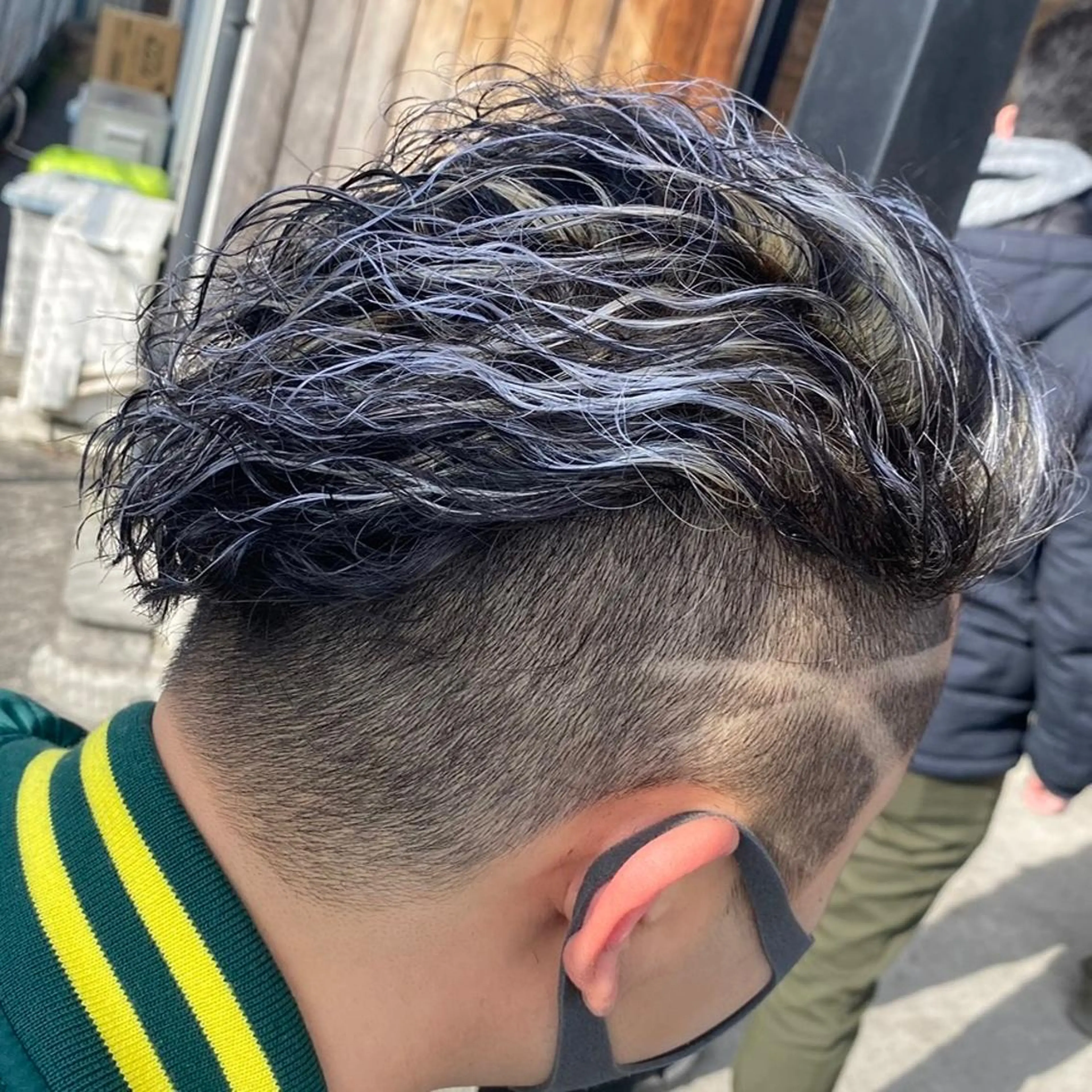 ミディアム ハイライト ヘアカラー 🔥メンズ超特化🔥 青木海斗のヘアスタイル