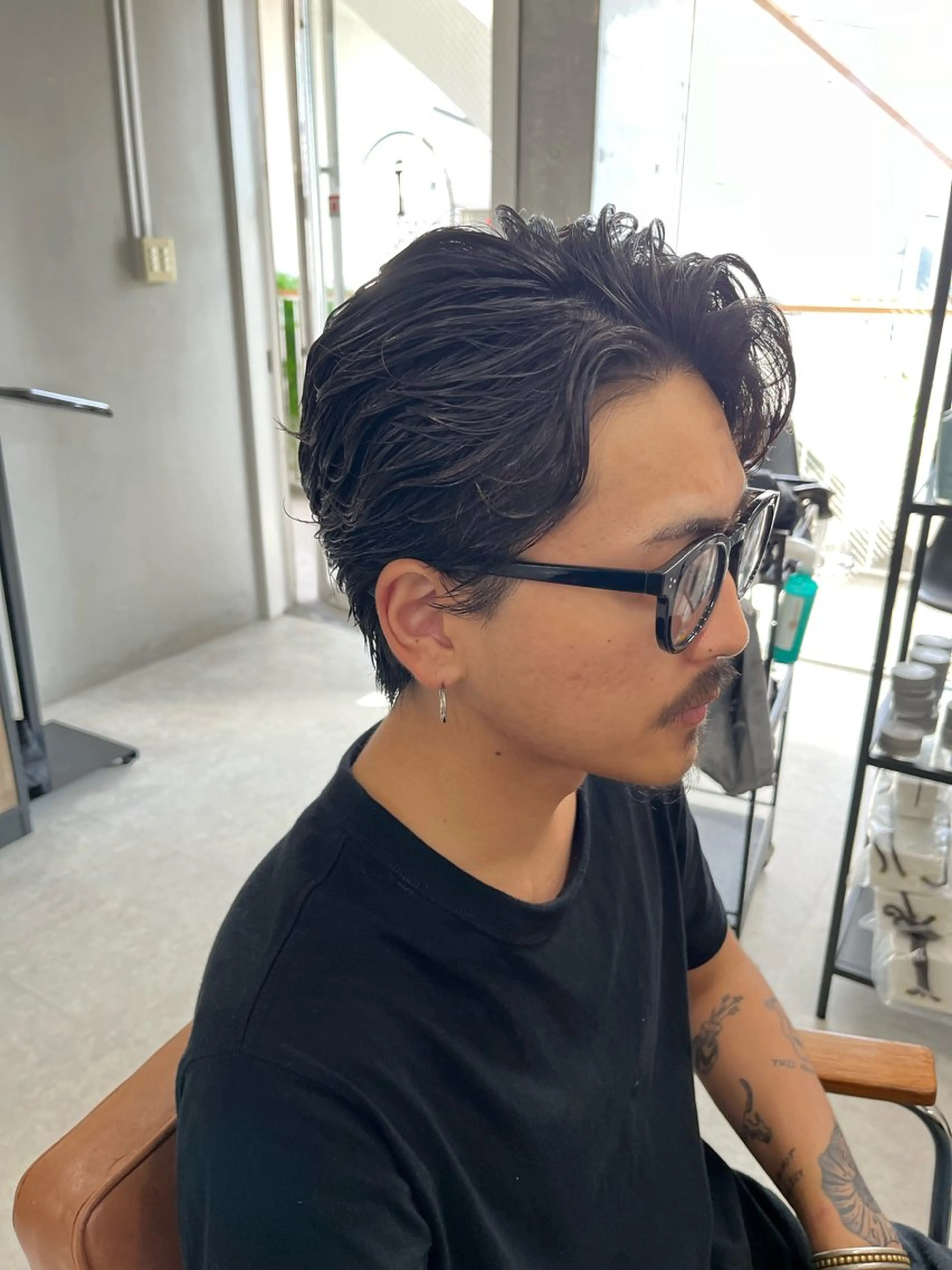 ショート メンズ ショートヘア メンズ特化/パーマ /フェード/洋輔のヘアスタイル