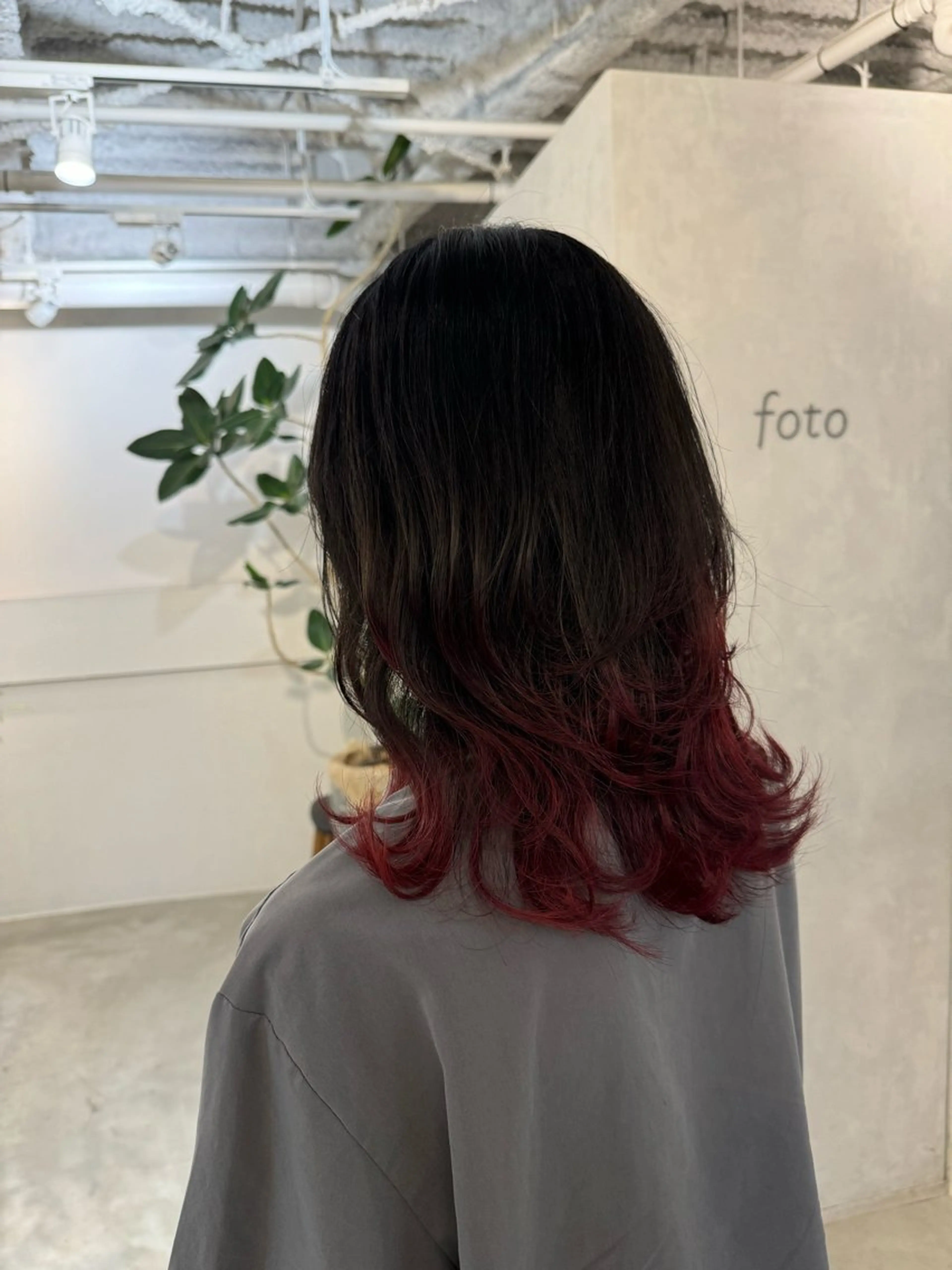 セミロング カット ヘアカラー トリートメント 顔周りcut・ご相談 ＝新宿しずく🇰🇷のヘアスタイル