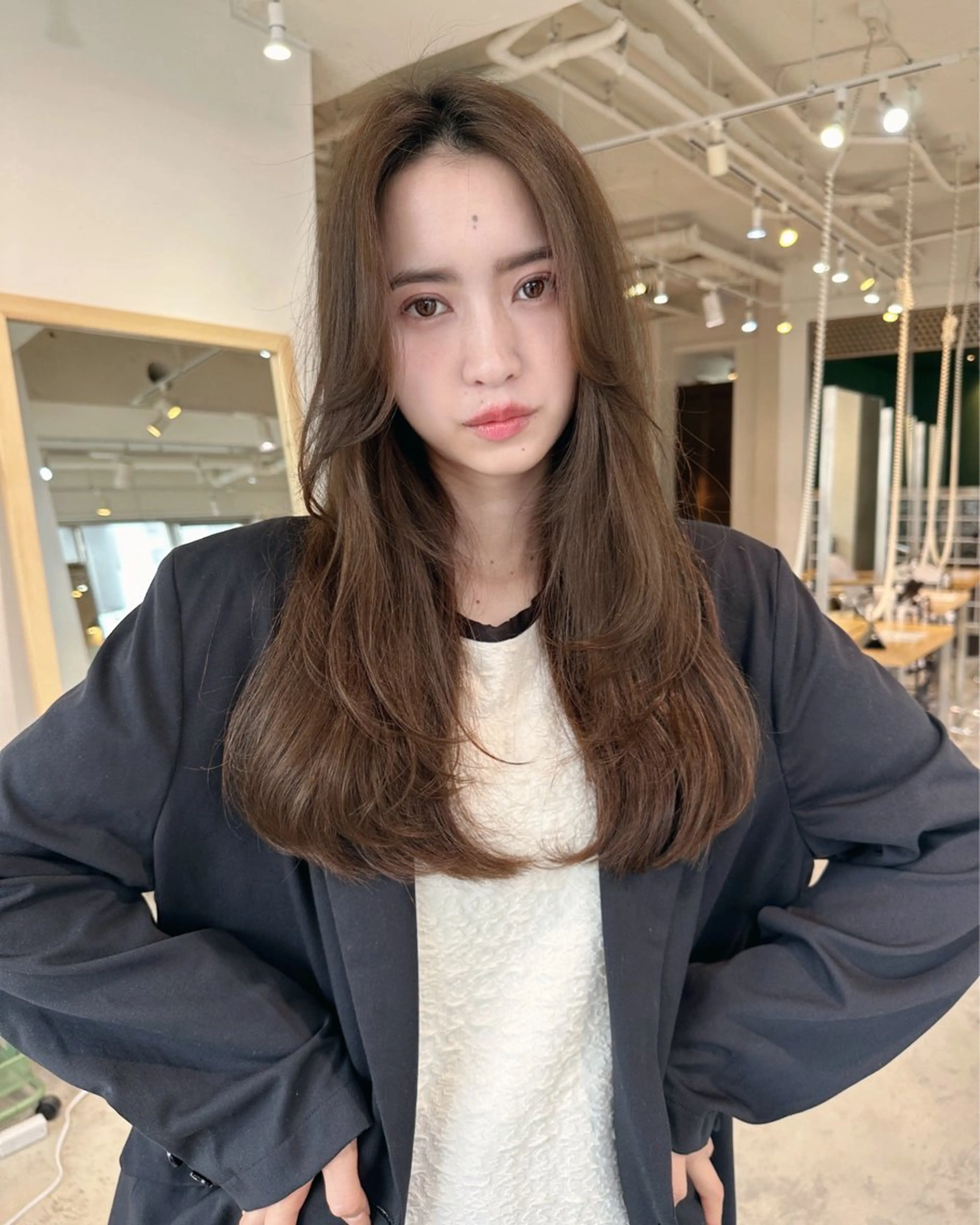 ロング FILMS所属・MI HOのヘアスタイル