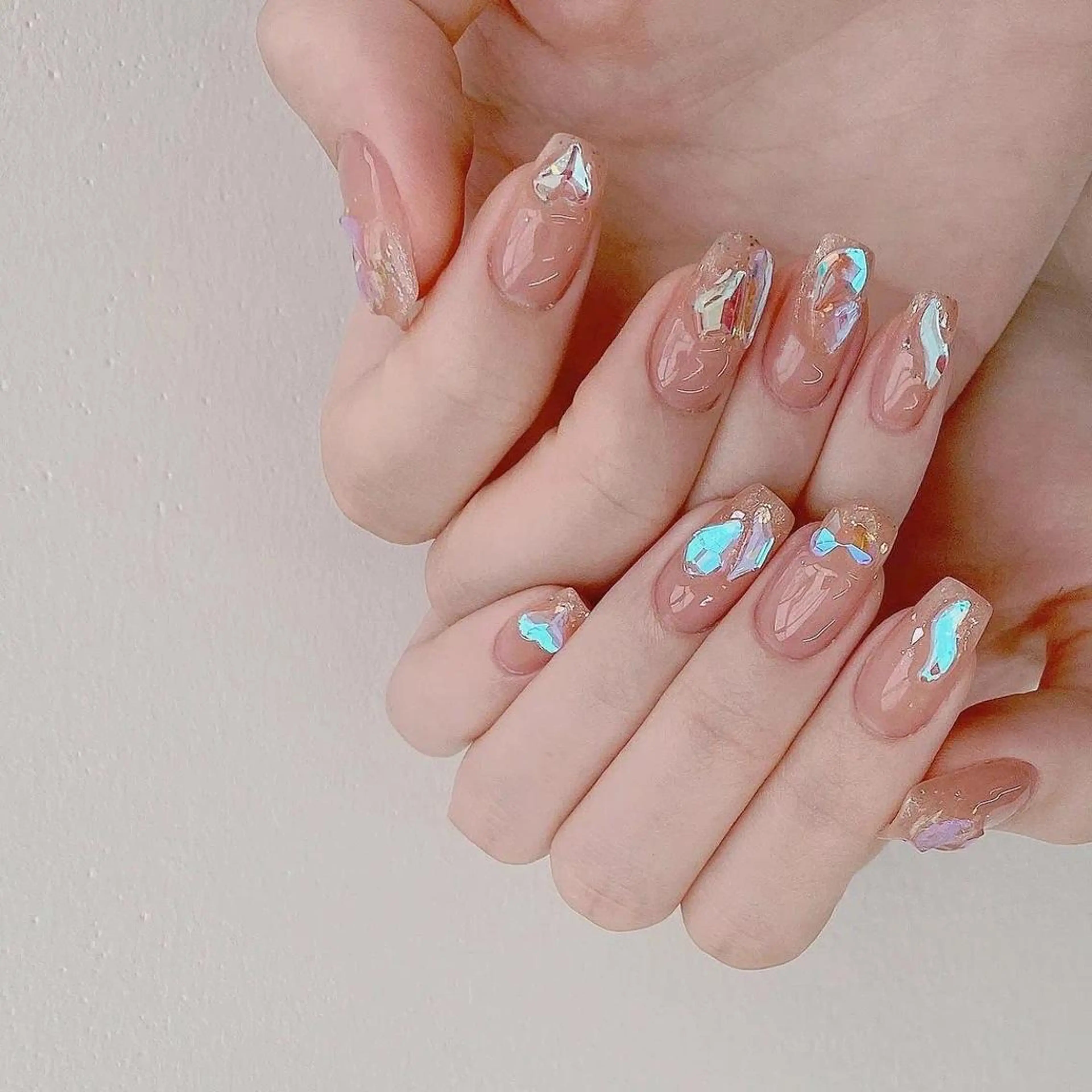 ネイル ハンドネイル M🌷nail 長さだし専門店のネイルデザイン