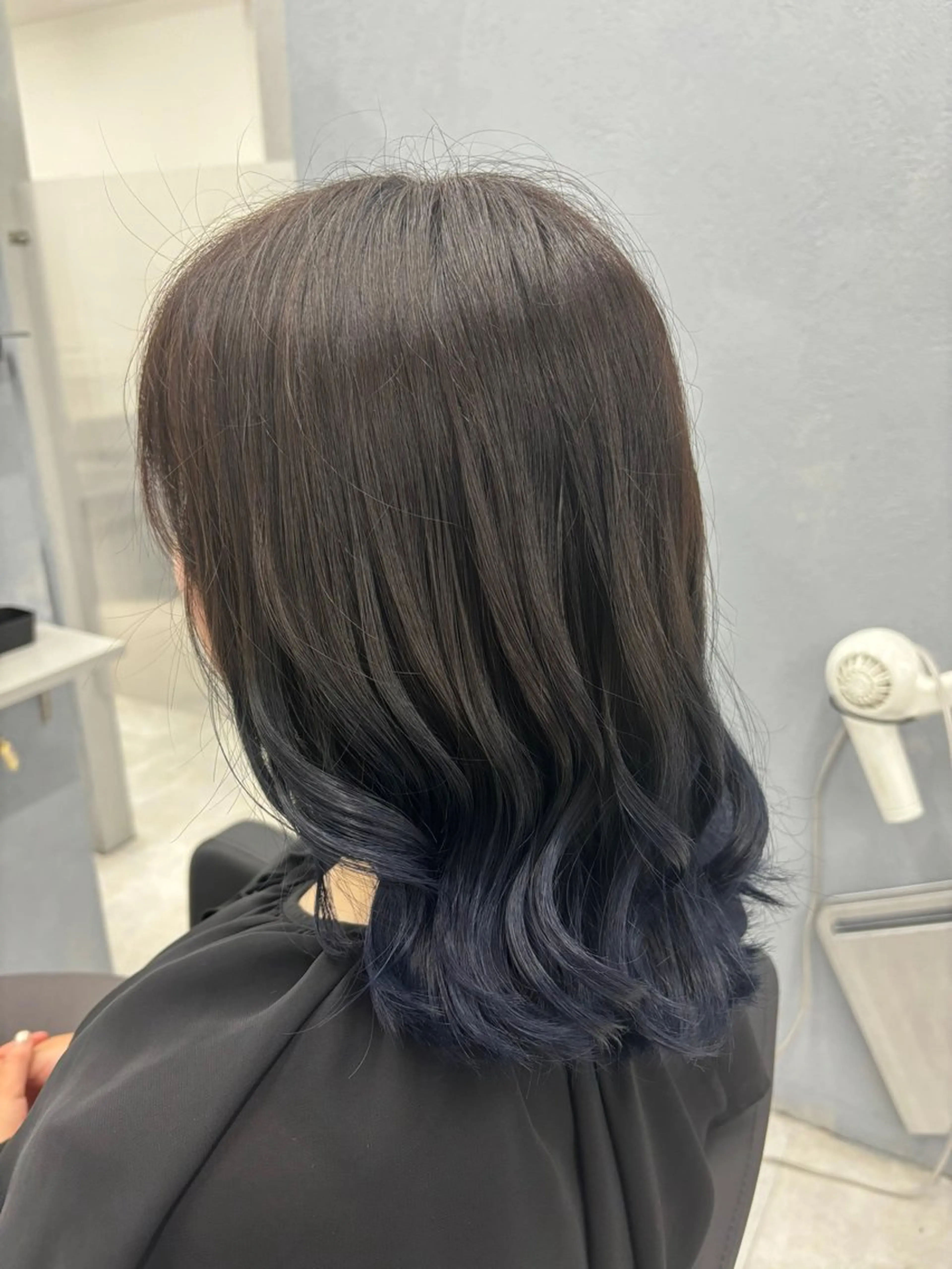 カラー 透明感♡くすみカラー shiori/小岩のヘアスタイル