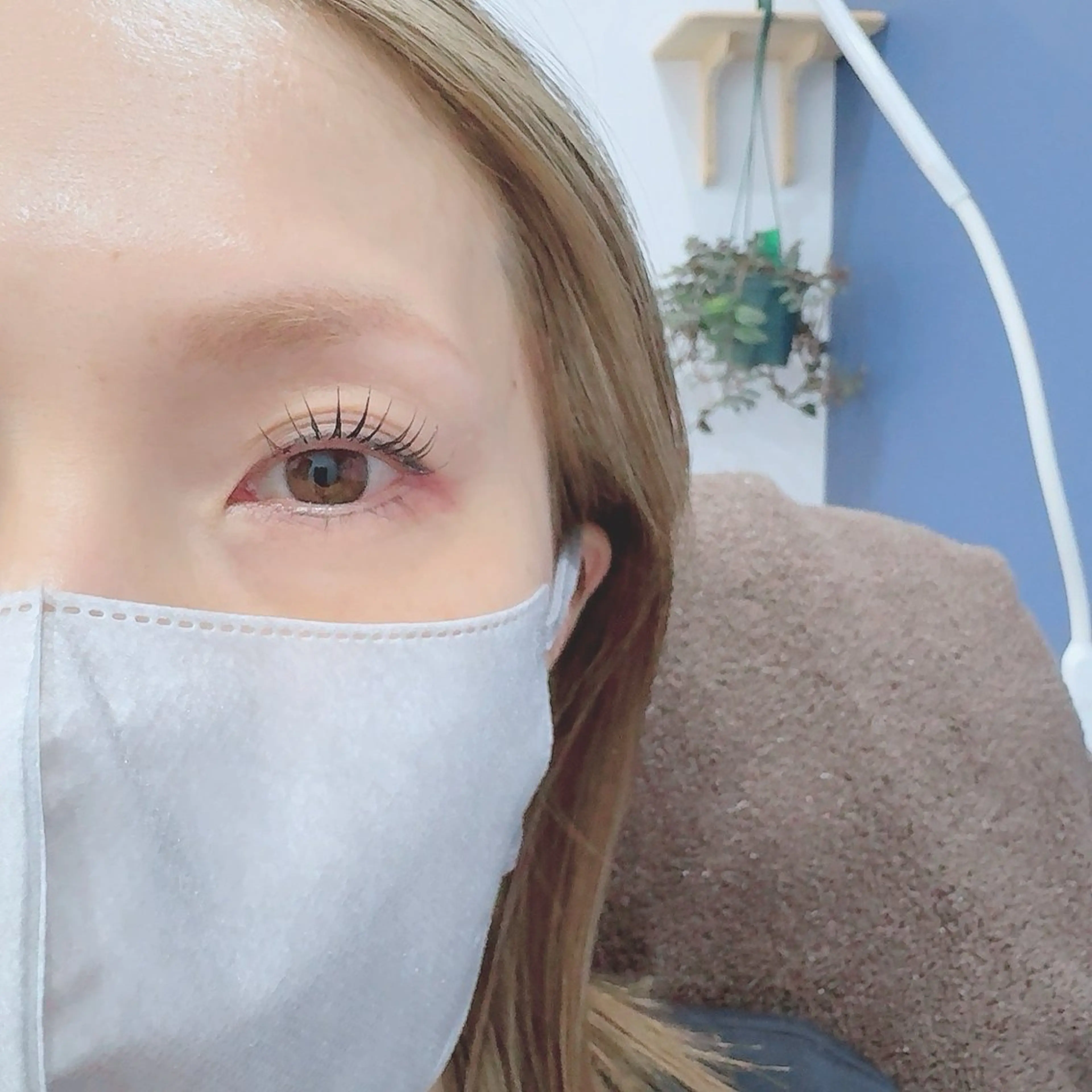 マツエク×ラッシュリフト♪マツエクをつけた後にパーマをかける新技術！マツエクはフラットラッシュ100本まで！の写真