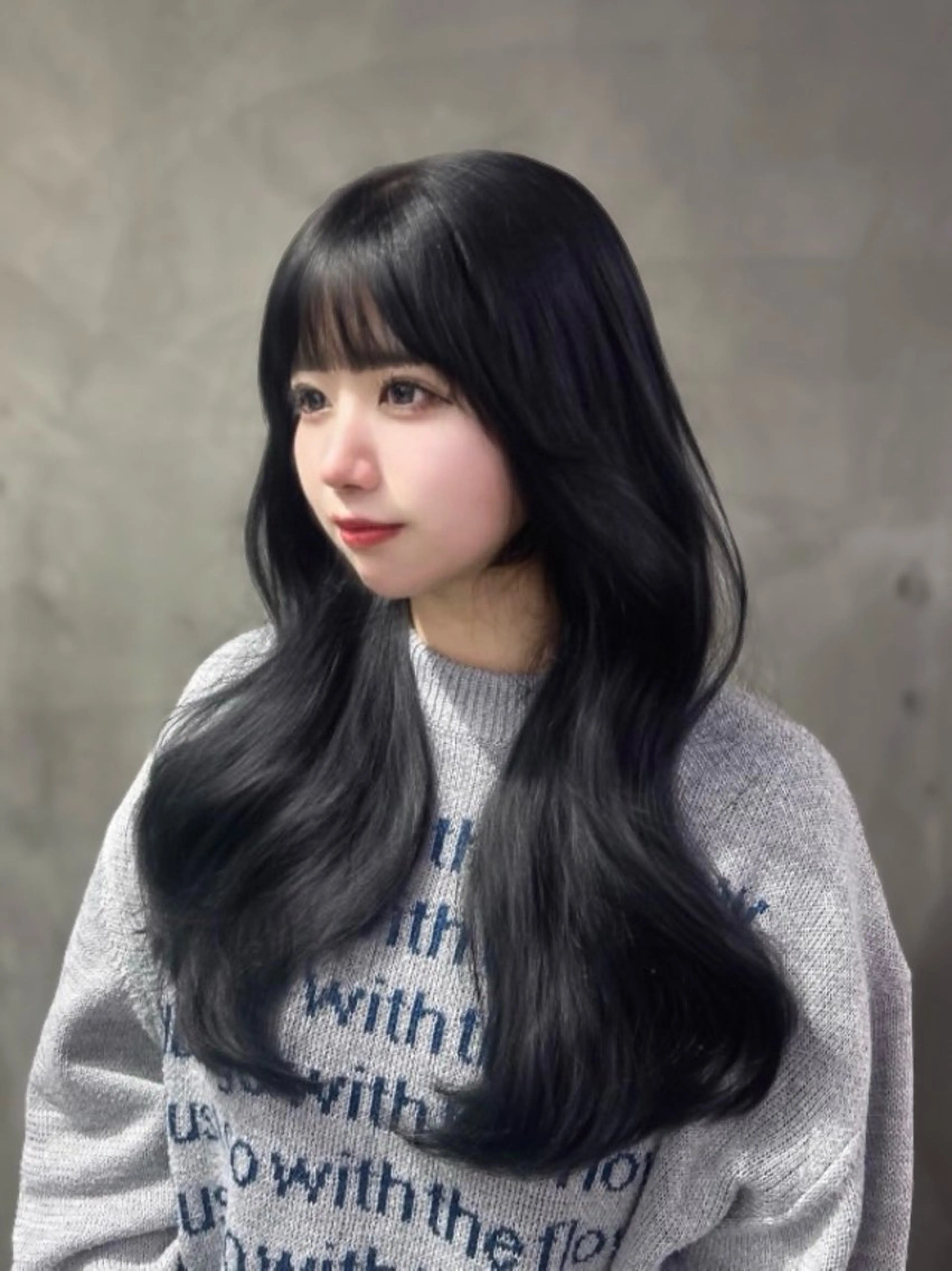 ロング カラー 🤍韓国ヘア/ 楓🤍のヘアスタイル