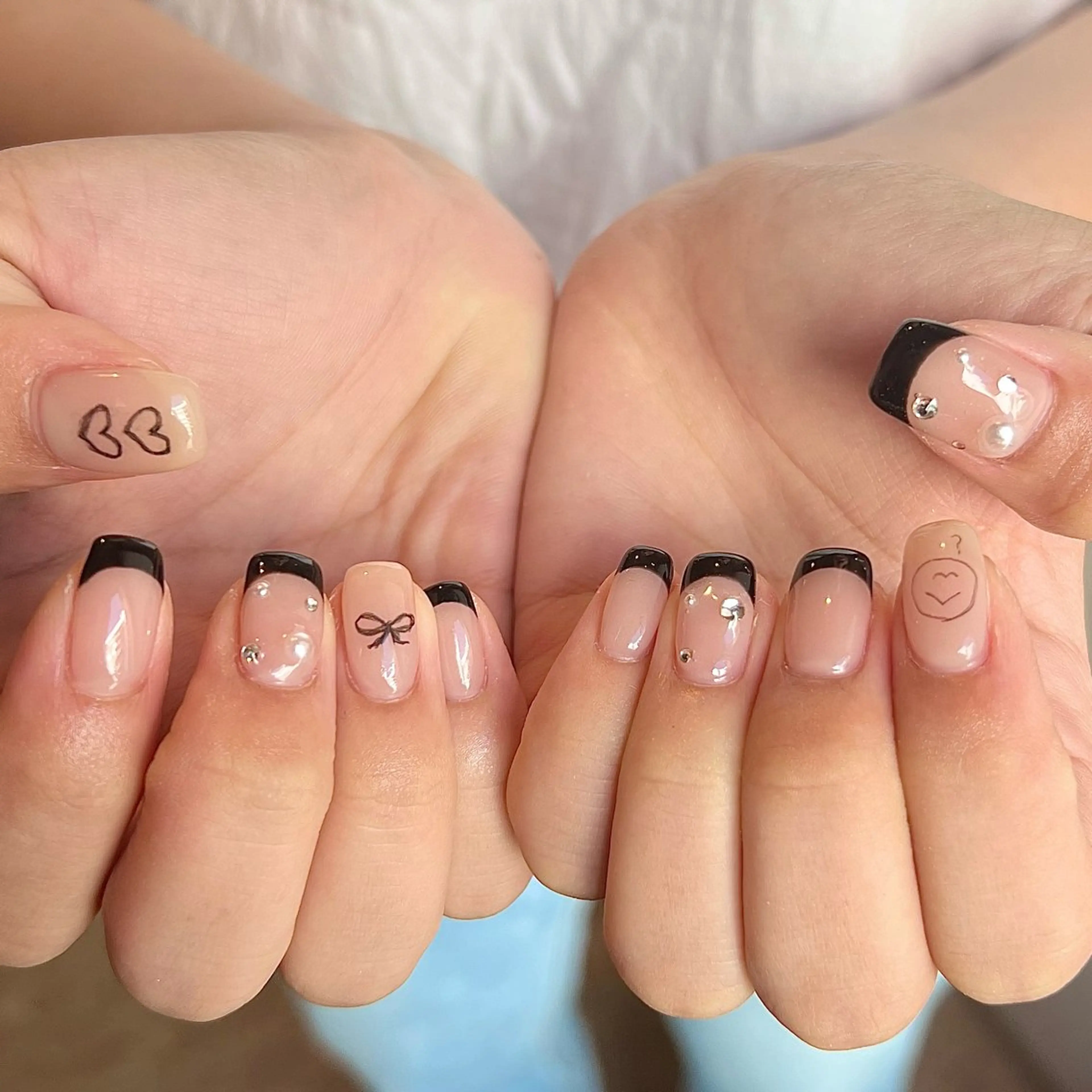 ネイル フレンチネイル Yarm As Etel　。のネイルデザイン