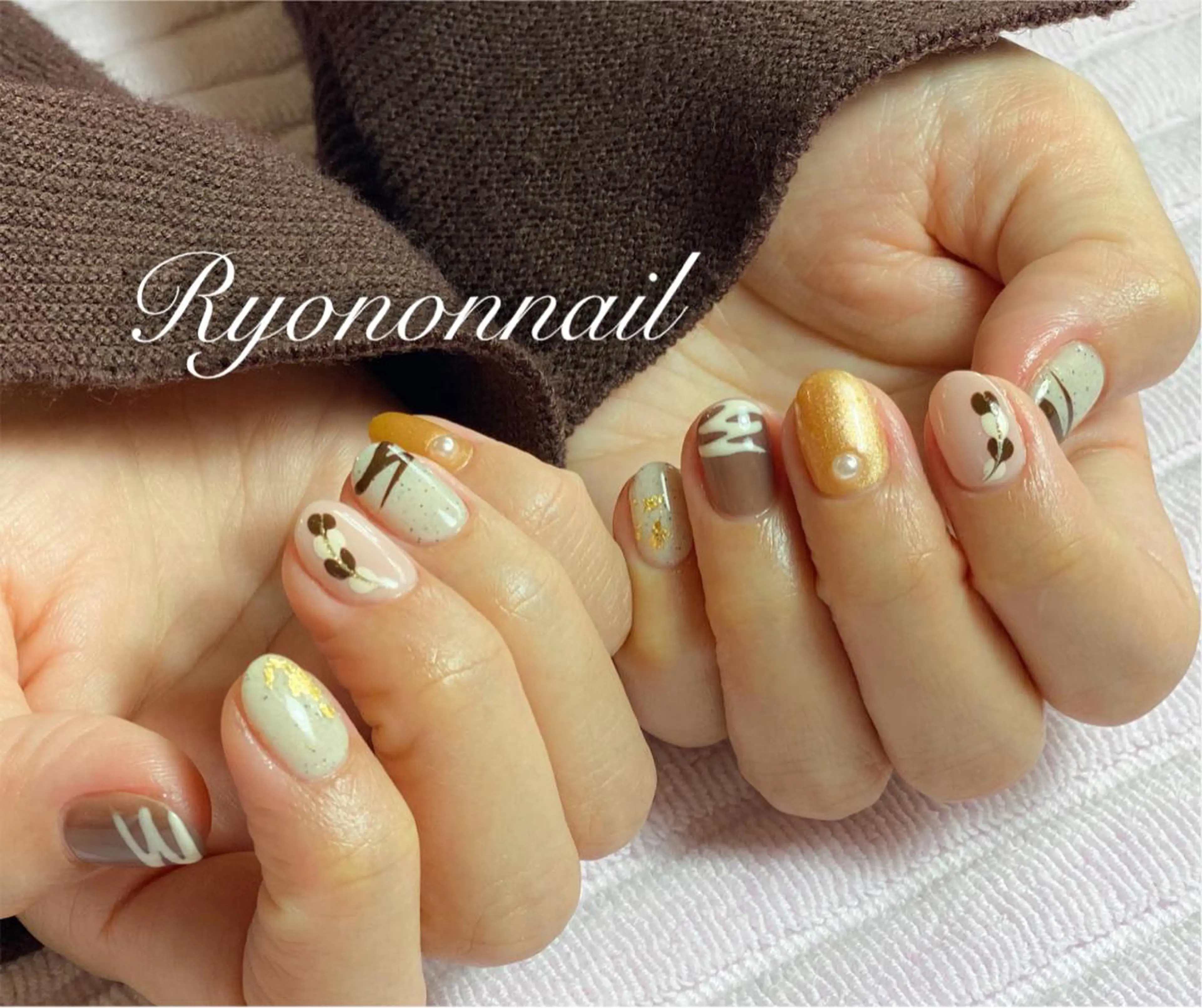 ネイル Ryononnail(リョノンネイル)所属・Ryononnail 上谷典子のネイルデザイン