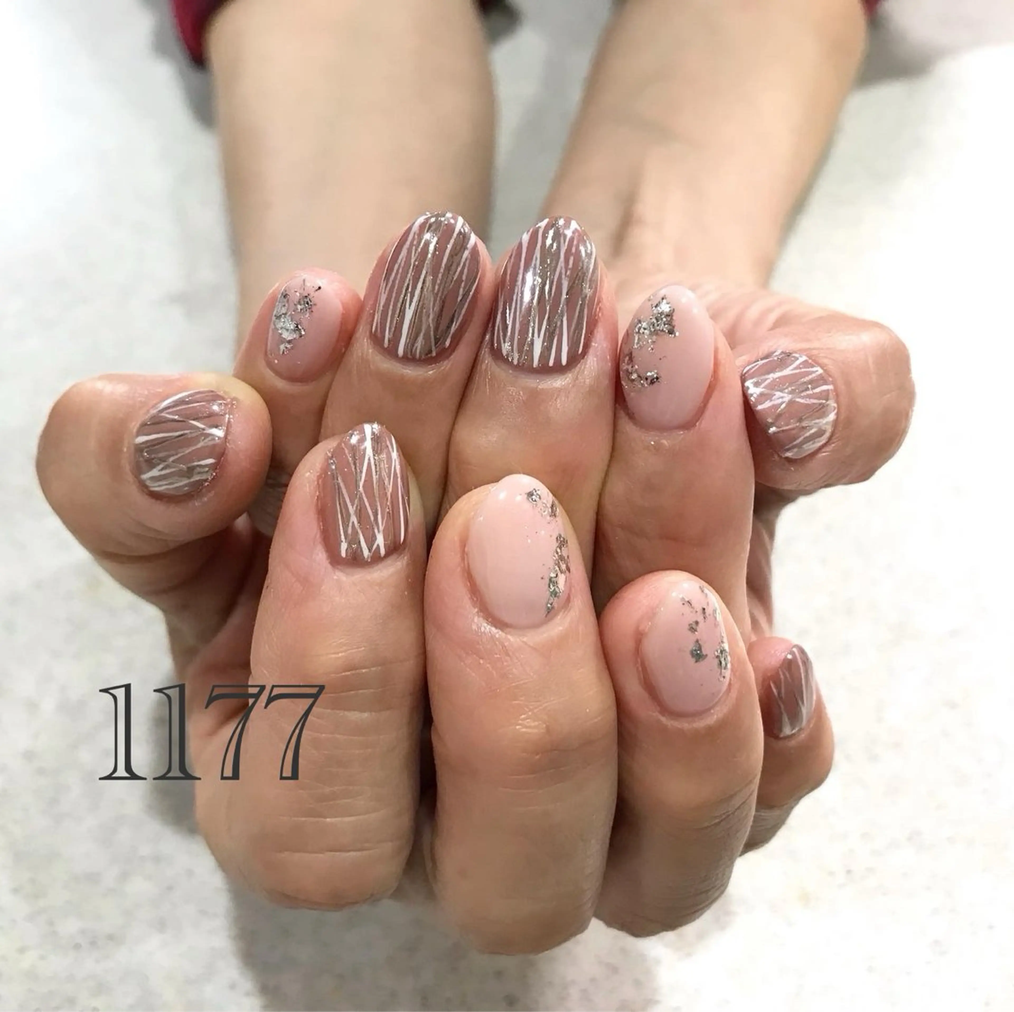 ネイル ハンドネイル nailsalon 1177のネイルデザイン