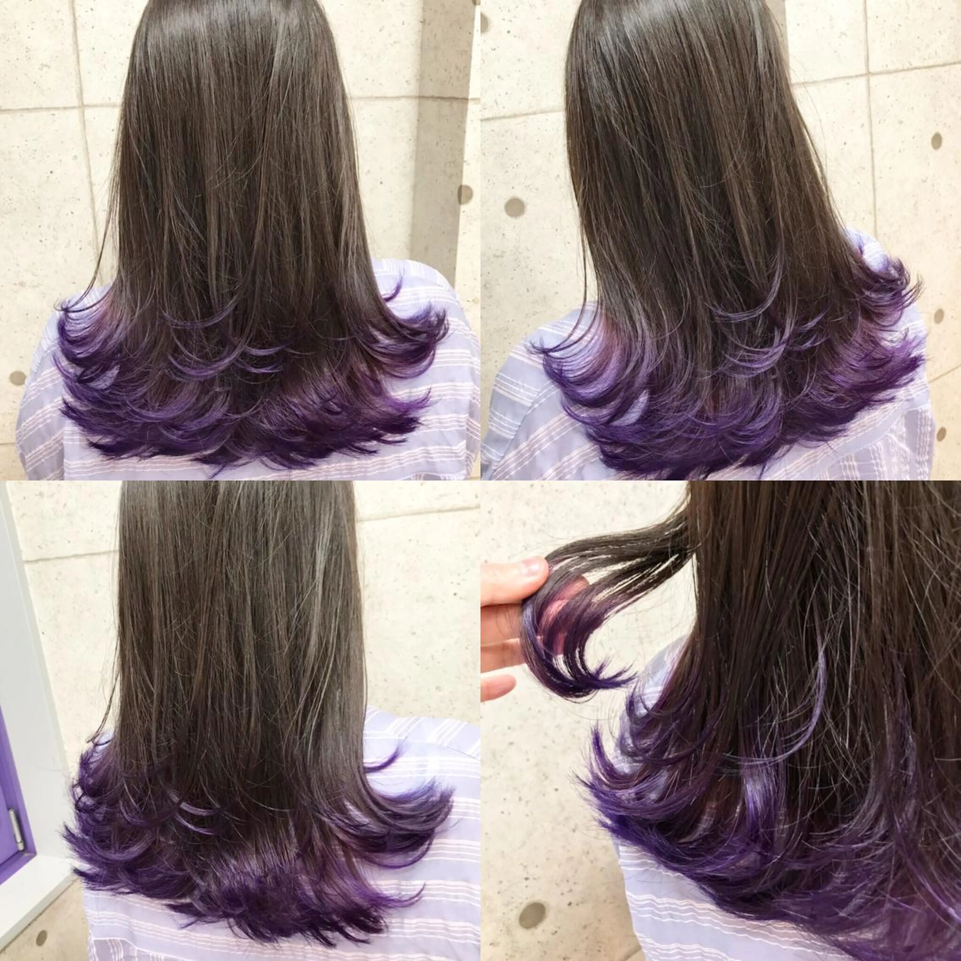 ロング カット 縮毛矯正 トリートメント hair teria ryu 大塚のヘアスタイル