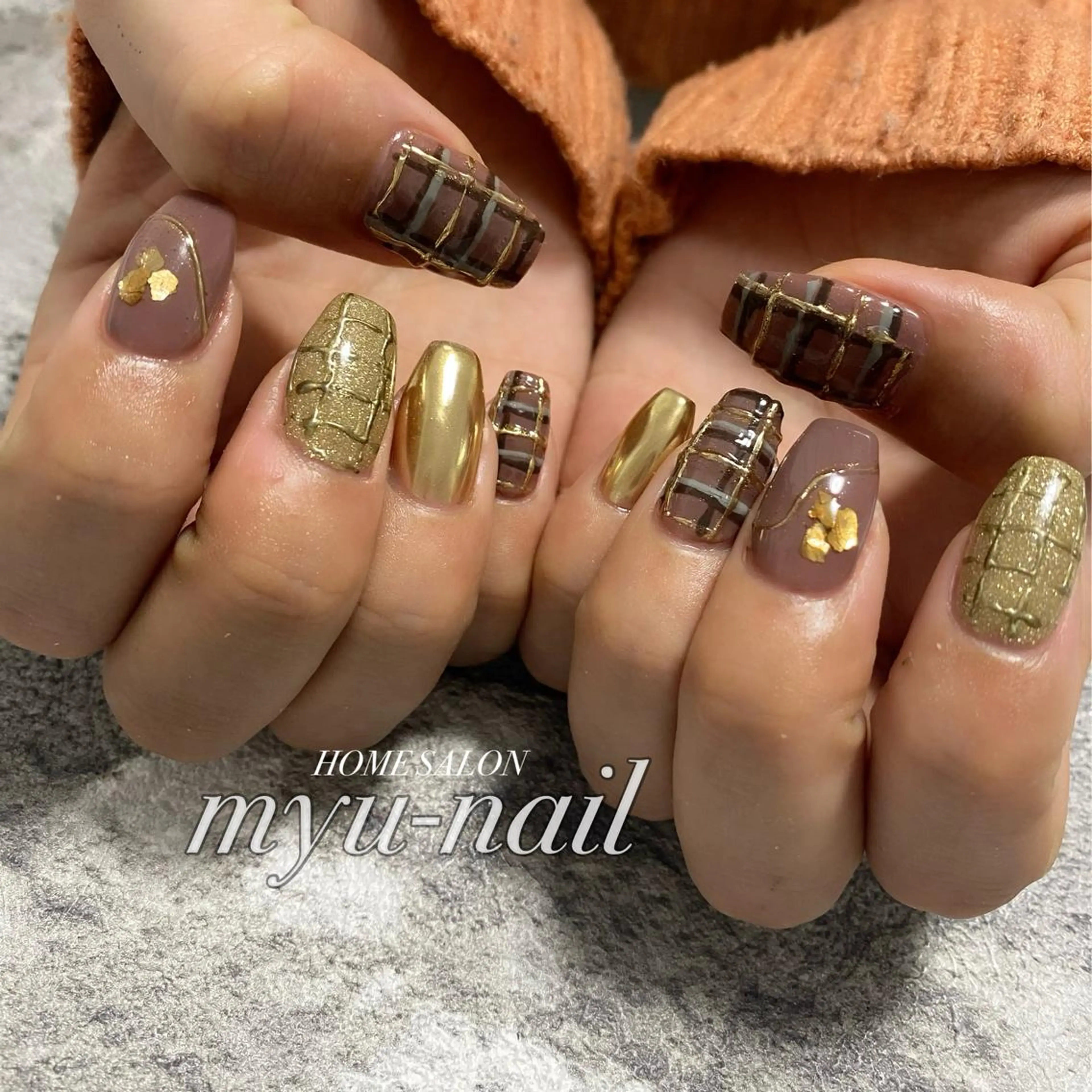 ネイル ホームサロン myu-nailのネイルデザイン