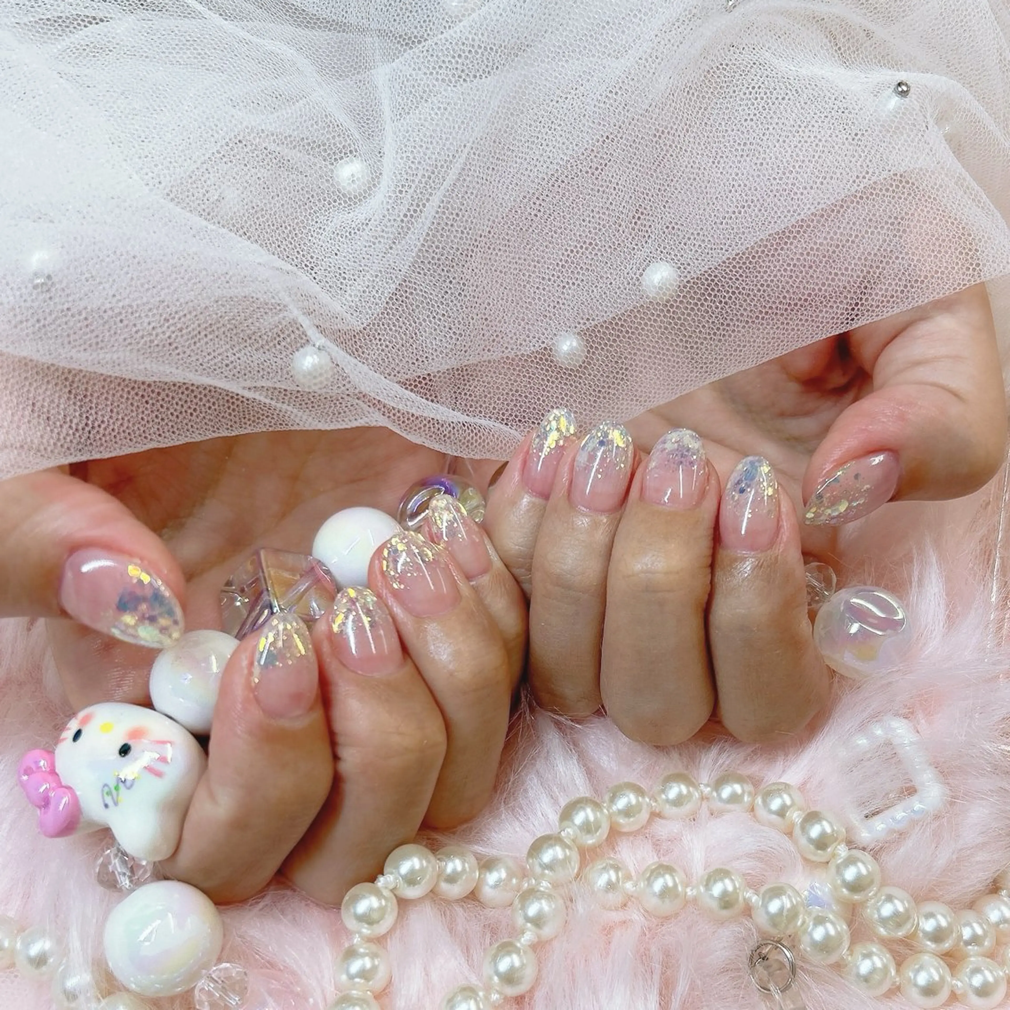 ショート ハンドネイル Nailsalon Angeのネイルデザイン