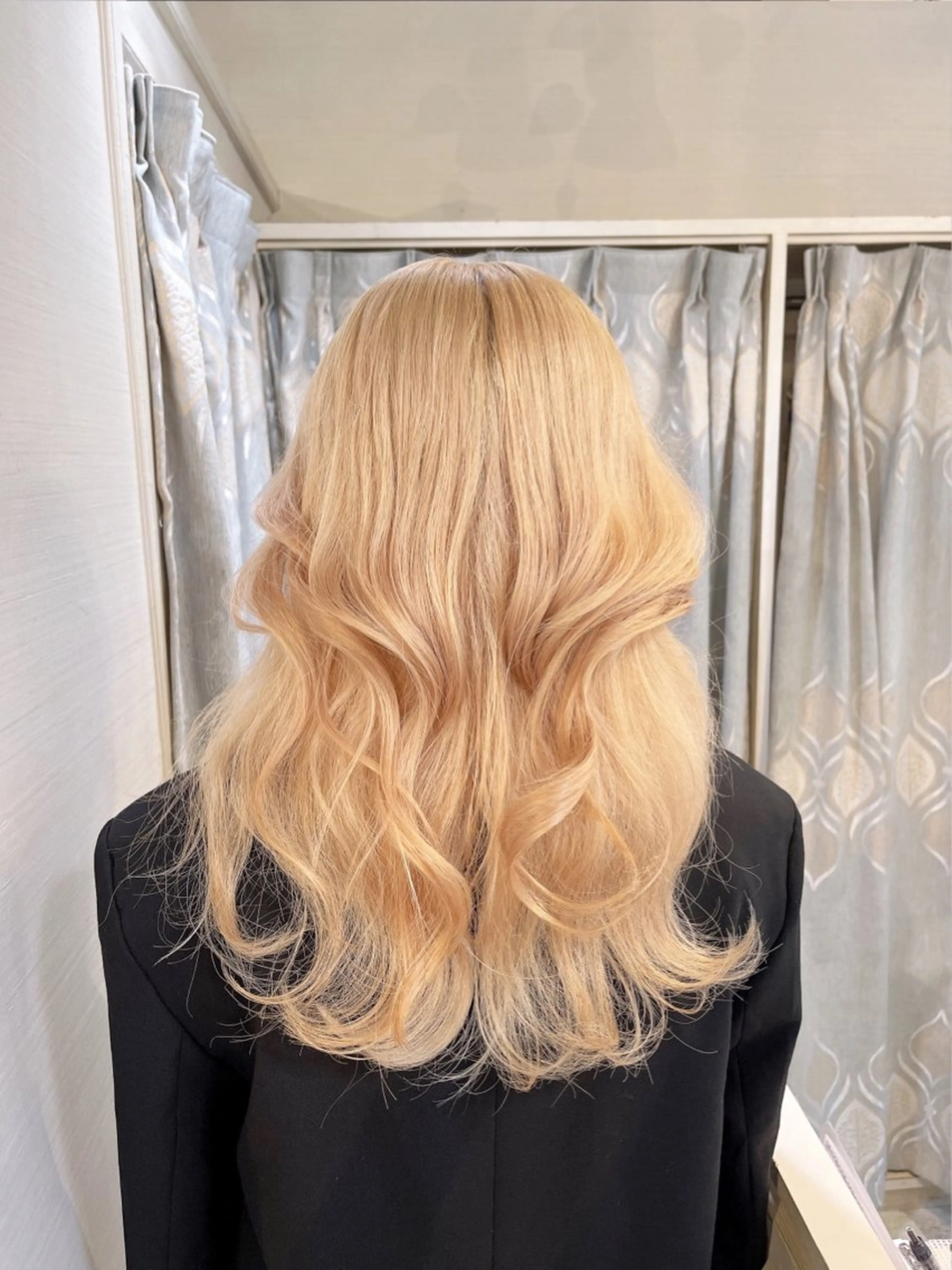 ロング カラー ブリーチ ブロンド カラー特化美容師 なかもと たつひろのヘアスタイル