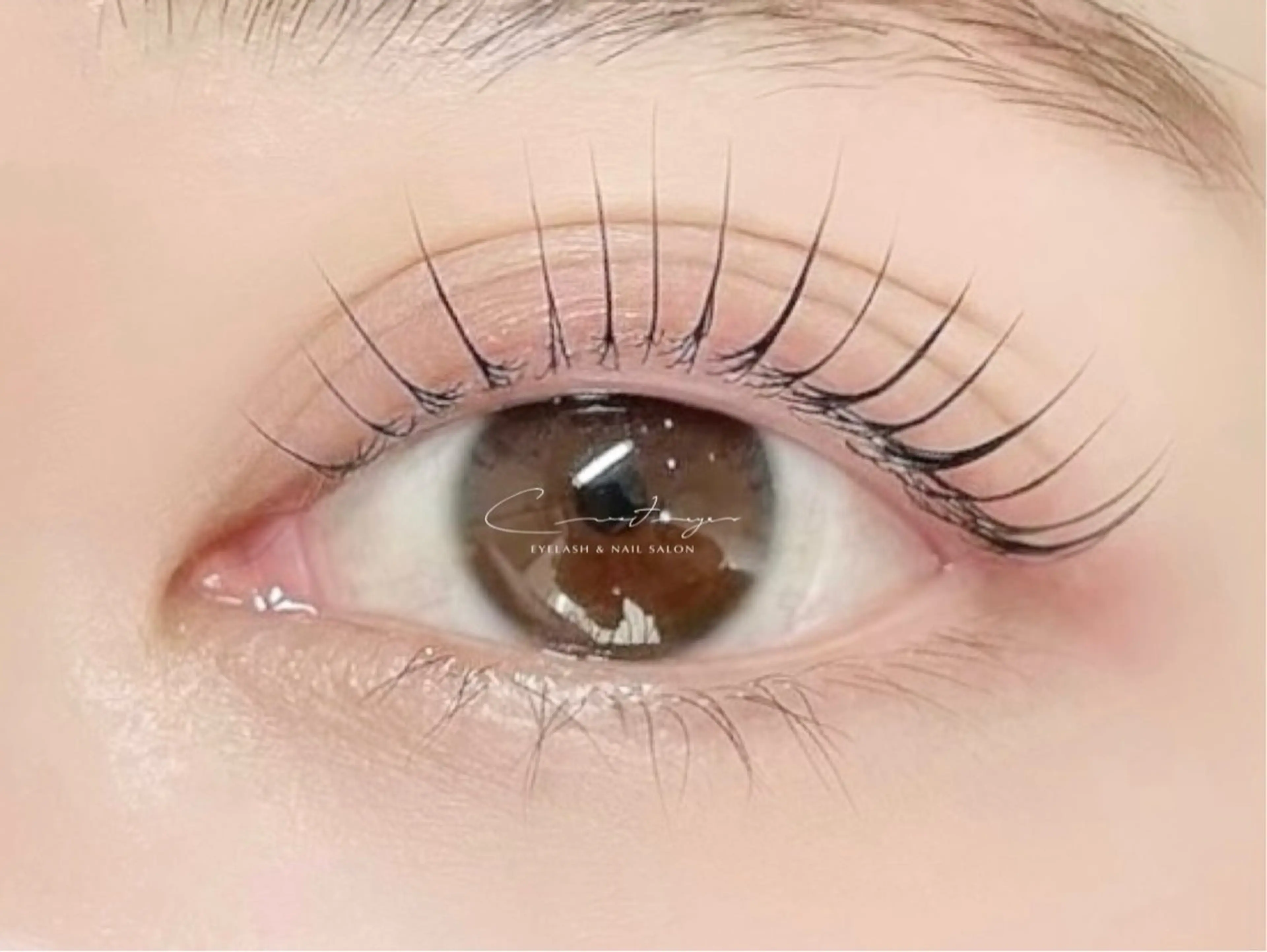 マツエク・マツパ パリジェンヌラッシュリフト 一重×まつ毛パーマ Crescent Eye  大橋店のマツエク・マツパデザイン