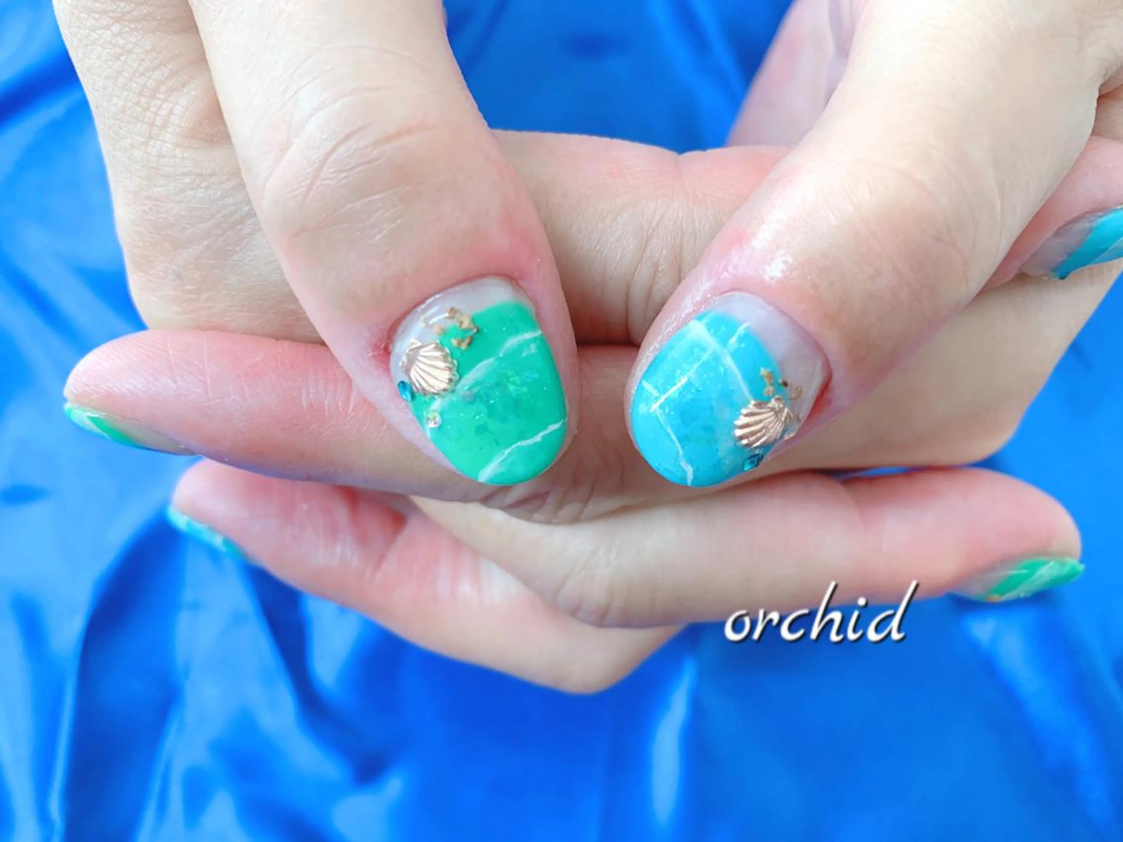 ネイル orchid ♡オーキッドのネイルデザイン