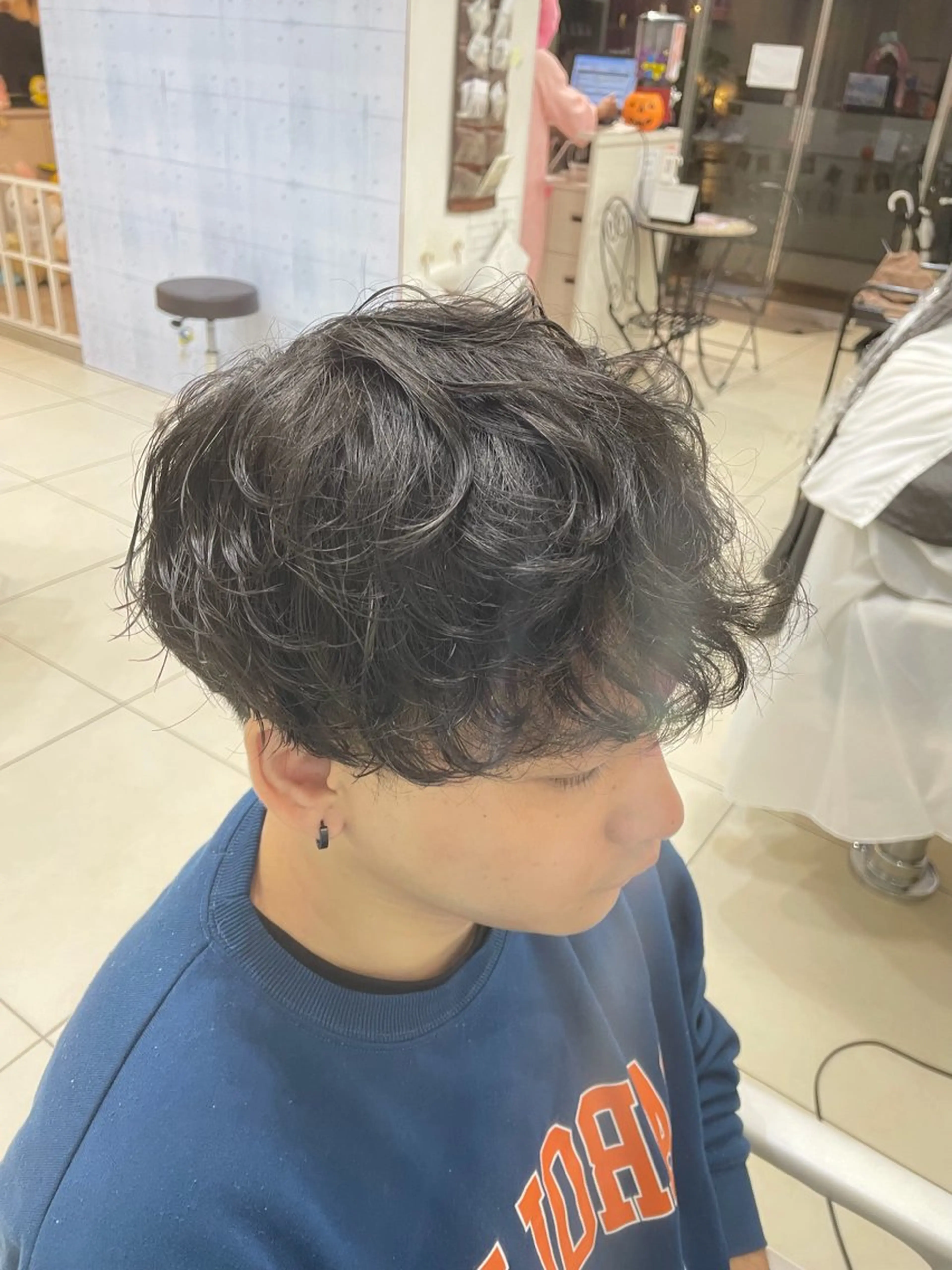 パーマ メンズ メンズニュアンス パーマ特化akaneのヘアスタイル