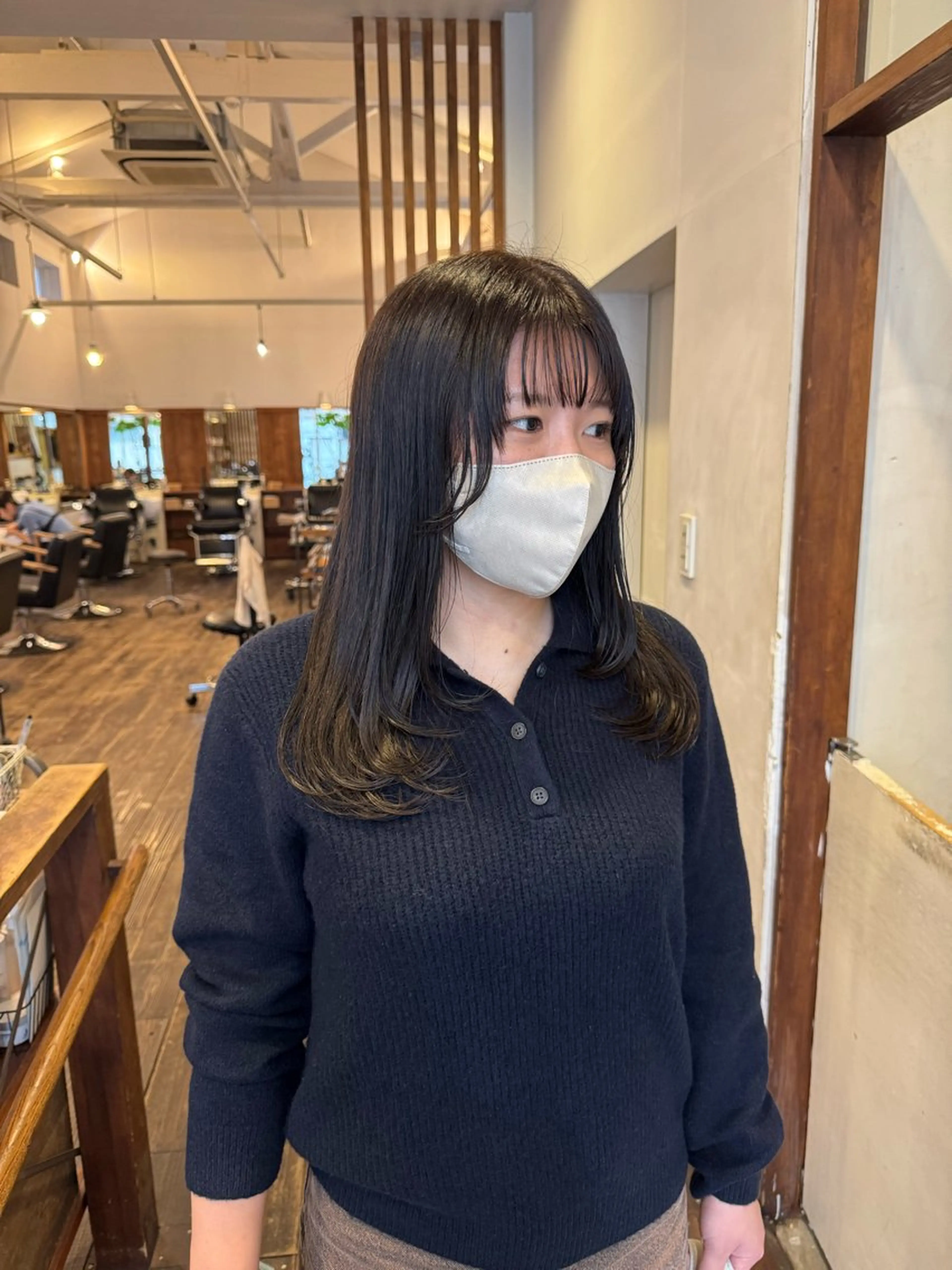 ロング カラー カット ヘアカラー MOK大阪梅田店 Asahiのヘアスタイル