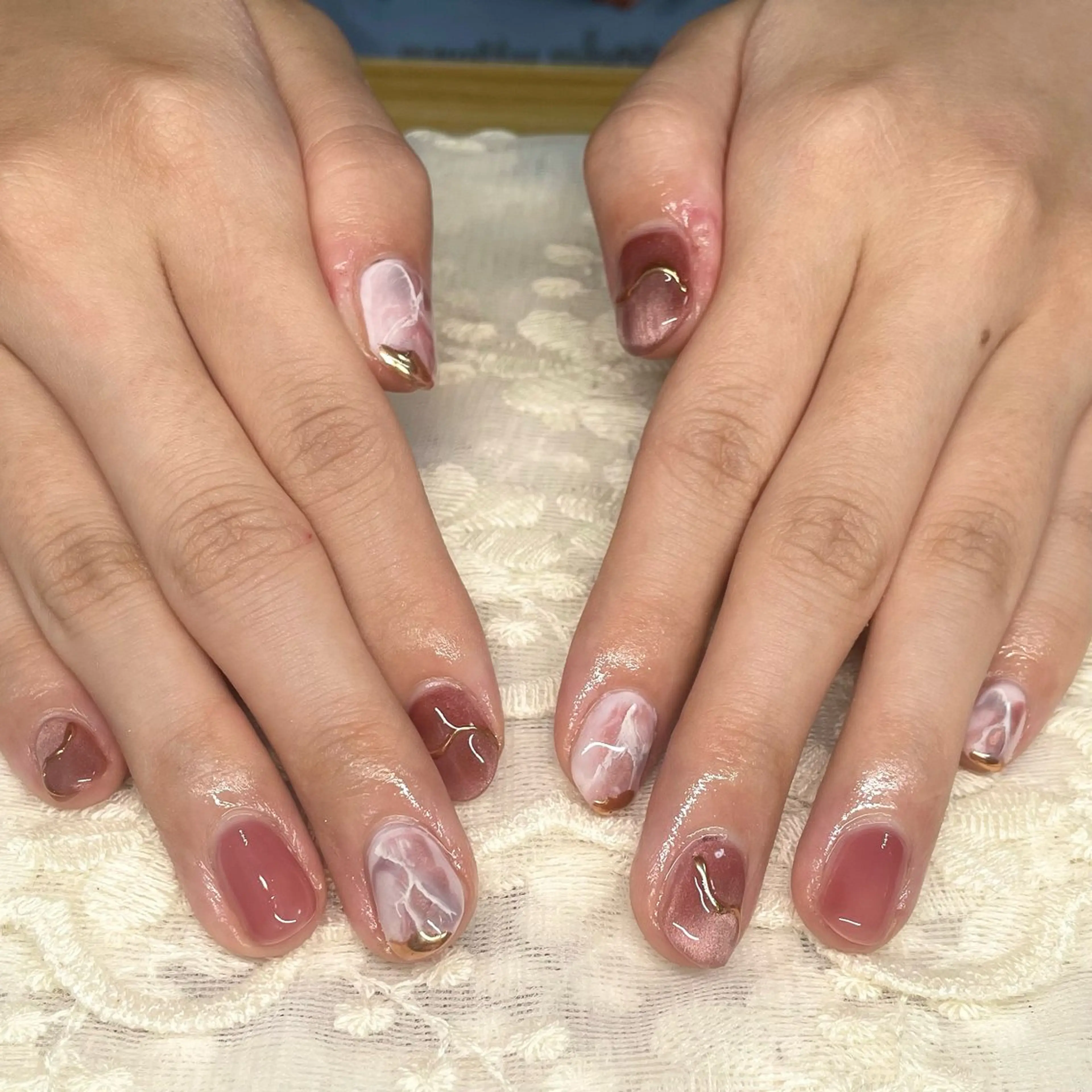 ネイル ハンドネイル 藤島 咲良のネイルデザイン