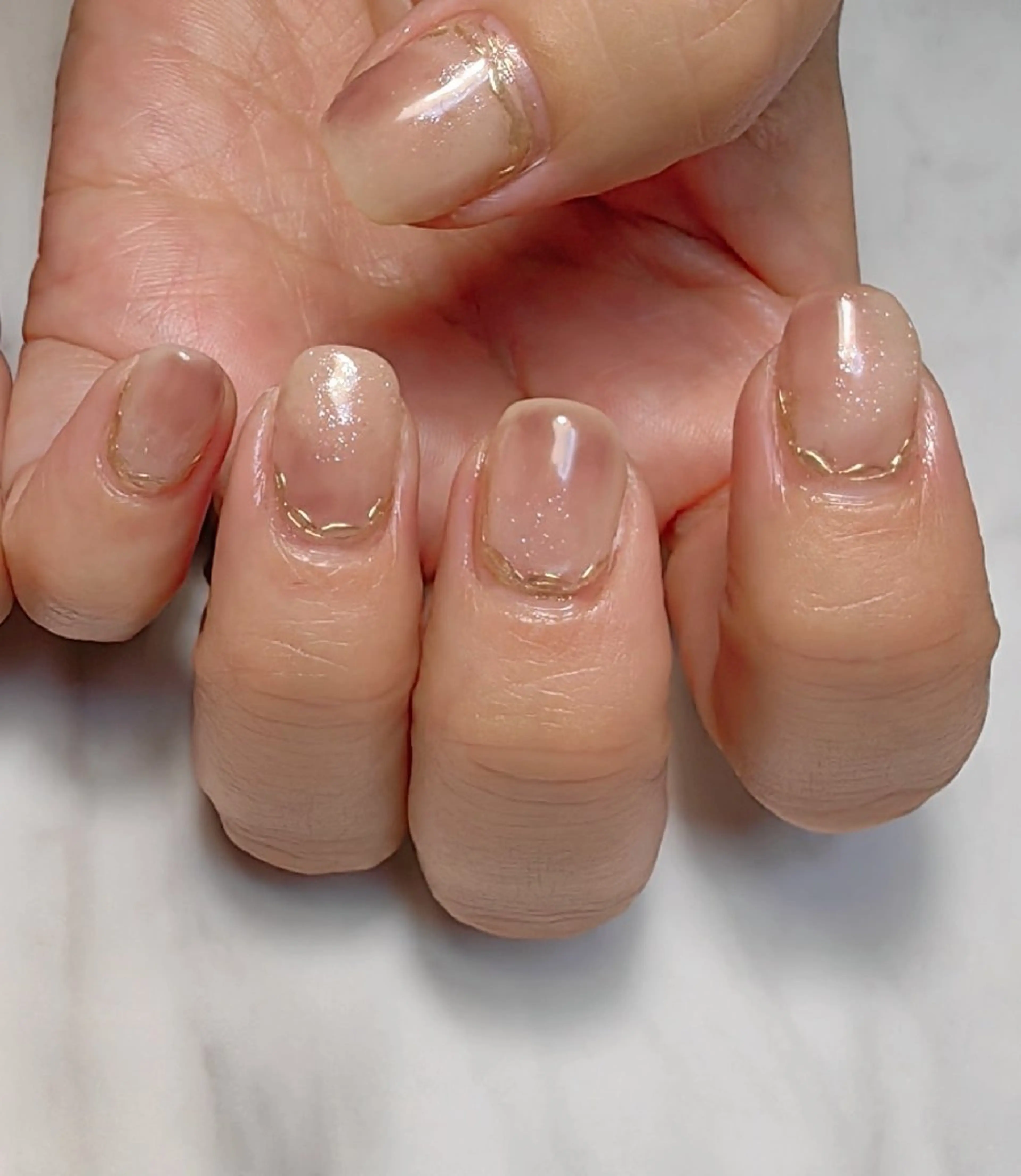 ネイル ニュアンスネイル ハンドネイル reve あやののネイルデザイン