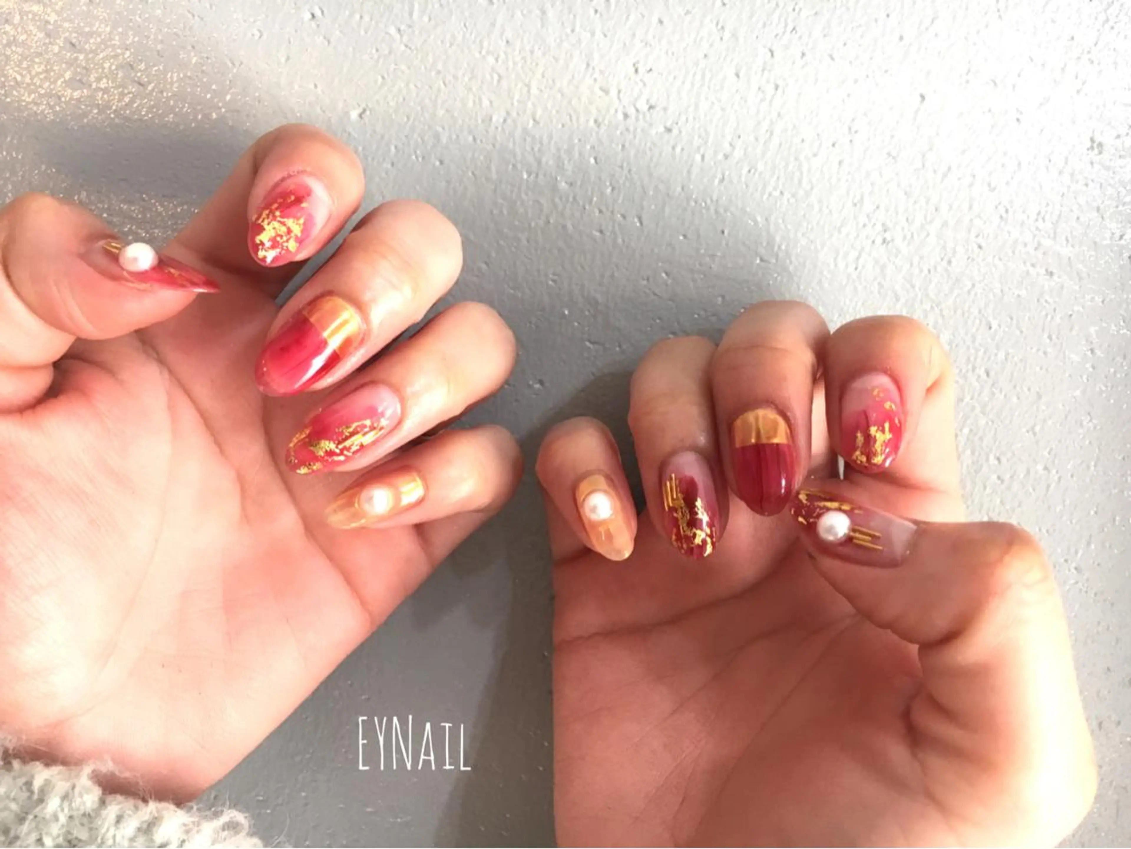 ネイル ハンドネイル EYNail所属・EYNail Eriのネイルデザイン