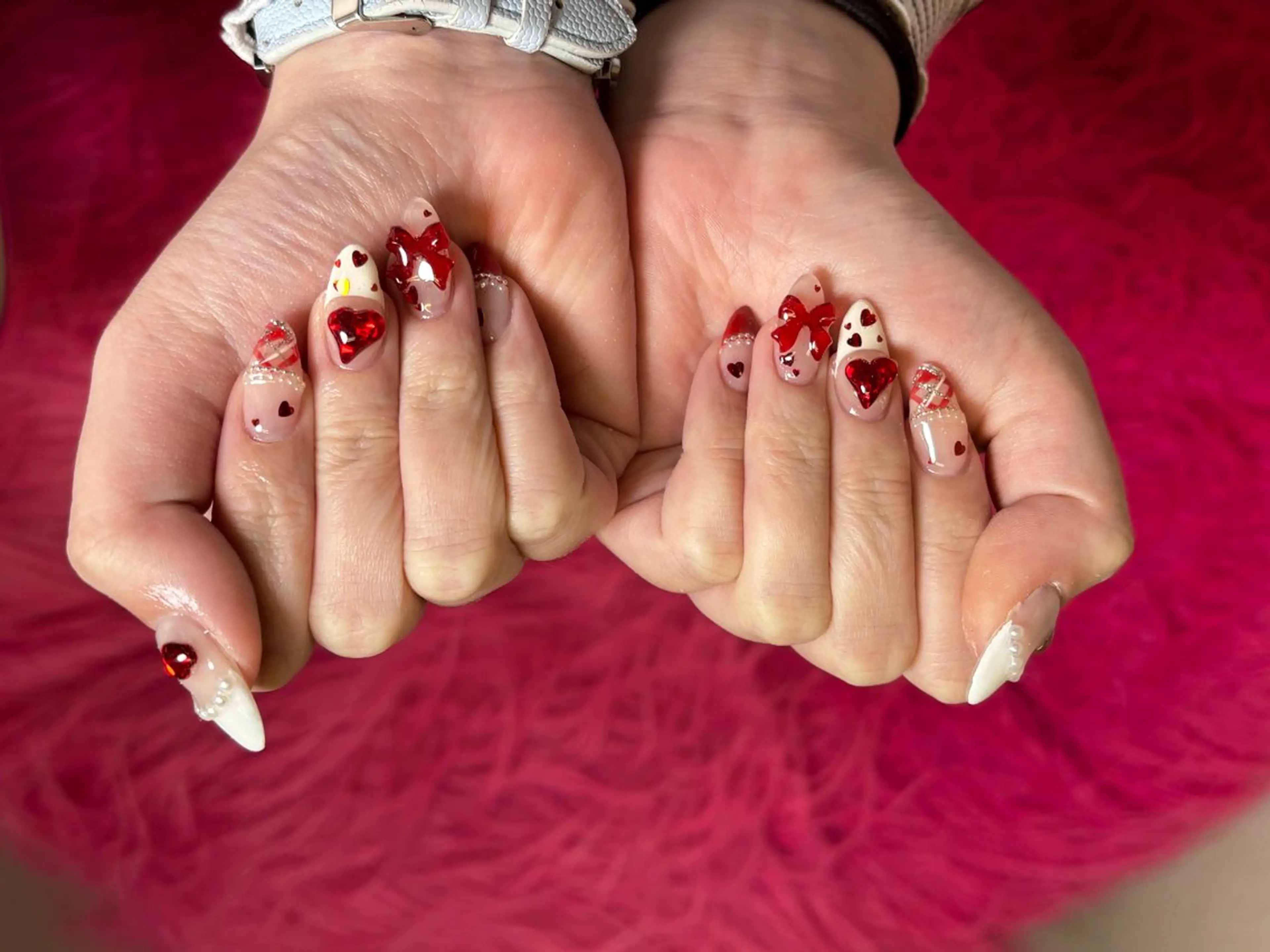 ネイル ハンドネイル 渋谷T&B ロング ネイル/ユキ🤎のネイルデザイン