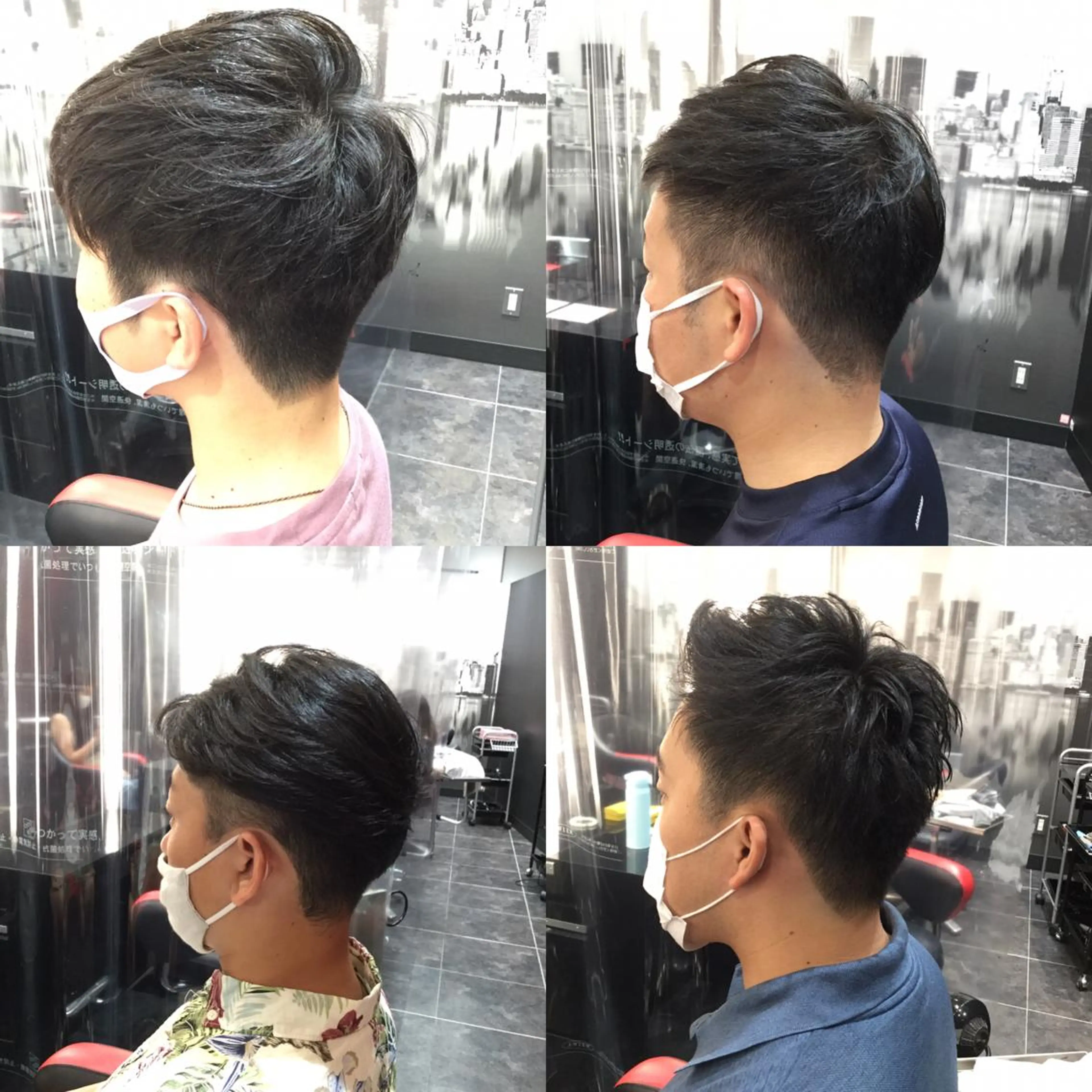 ショート メンズ Annon プライベートサロンのヘアスタイル