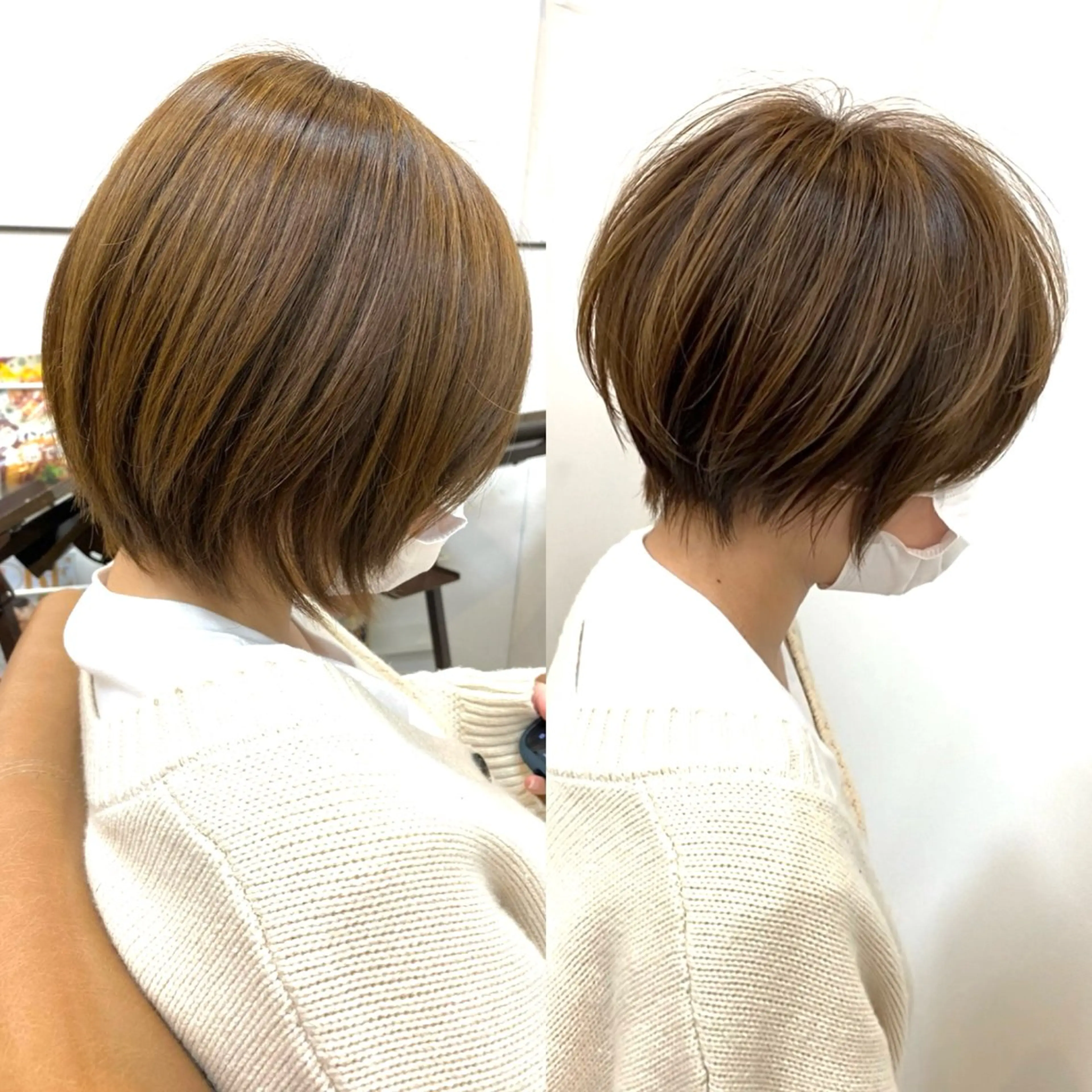 ショート カット ヘアカラー 藤田 祥平/ショートヘアのヘアスタイル