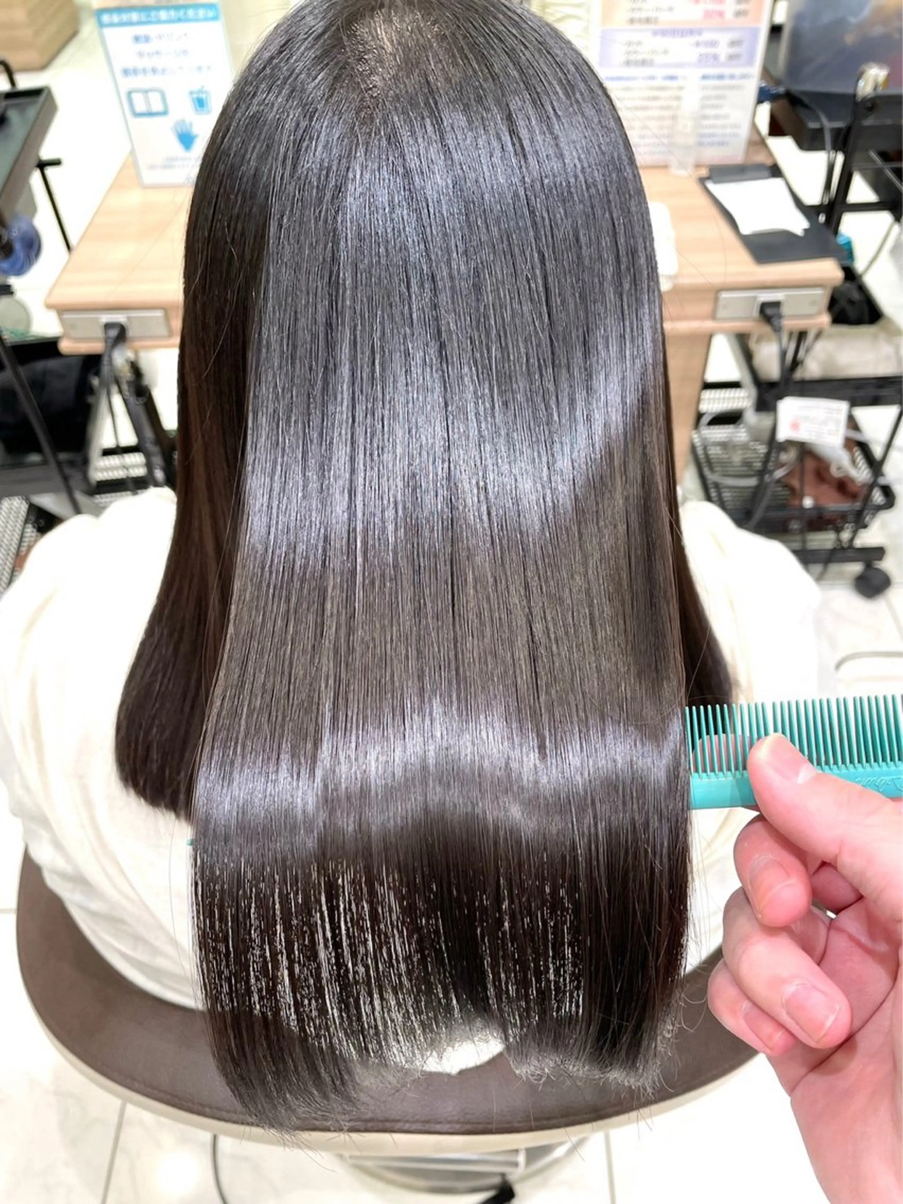 セミロング パーマ 縮毛矯正 トリートメント 渡辺 大輝 メンズパーマのヘアスタイル