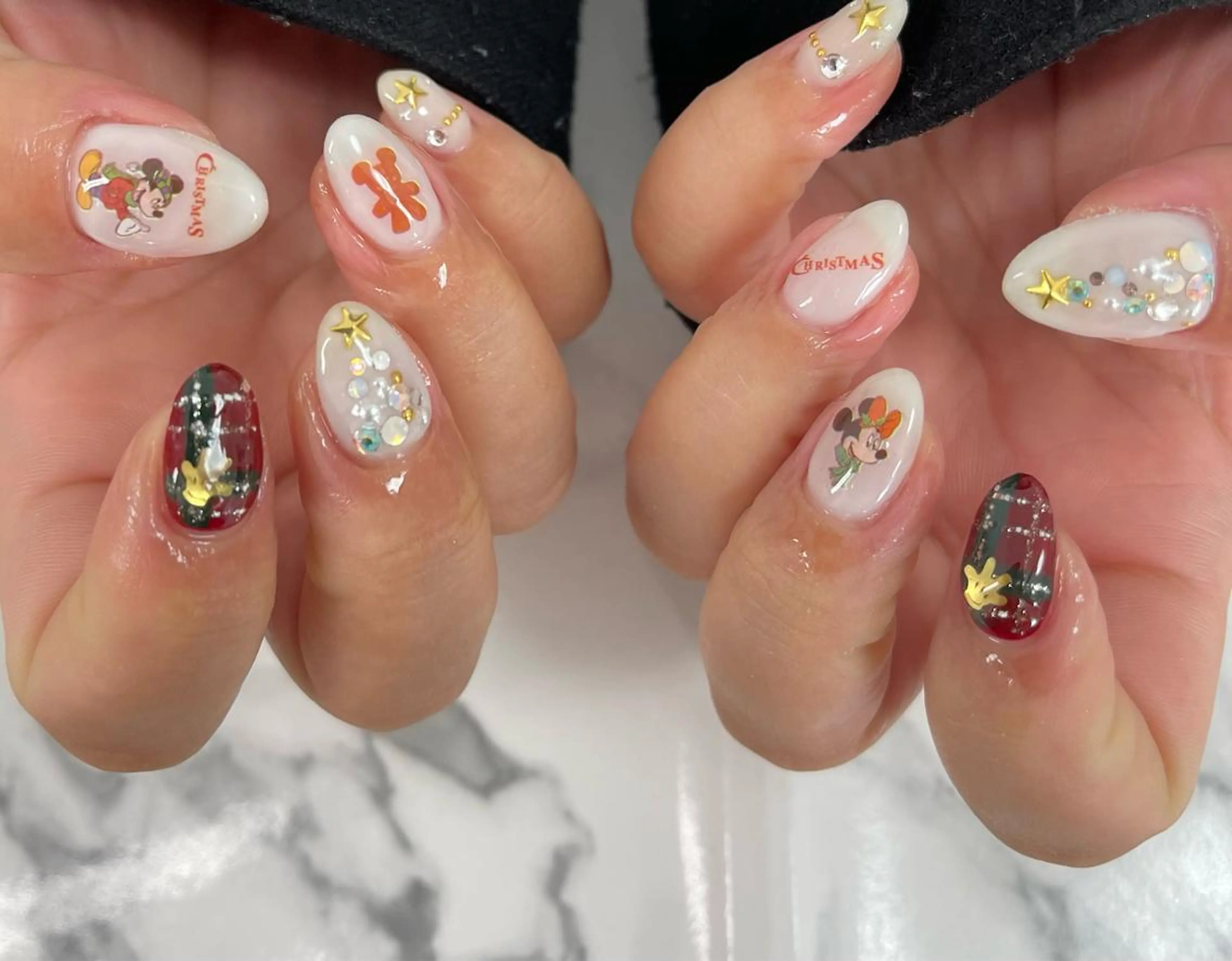 ネイル ジェルネイル 韓国ネイル ロングネイル ミラーネイル ニュアンスネイル ハンドネイル celica所属・松田 由真のネイルデザイン