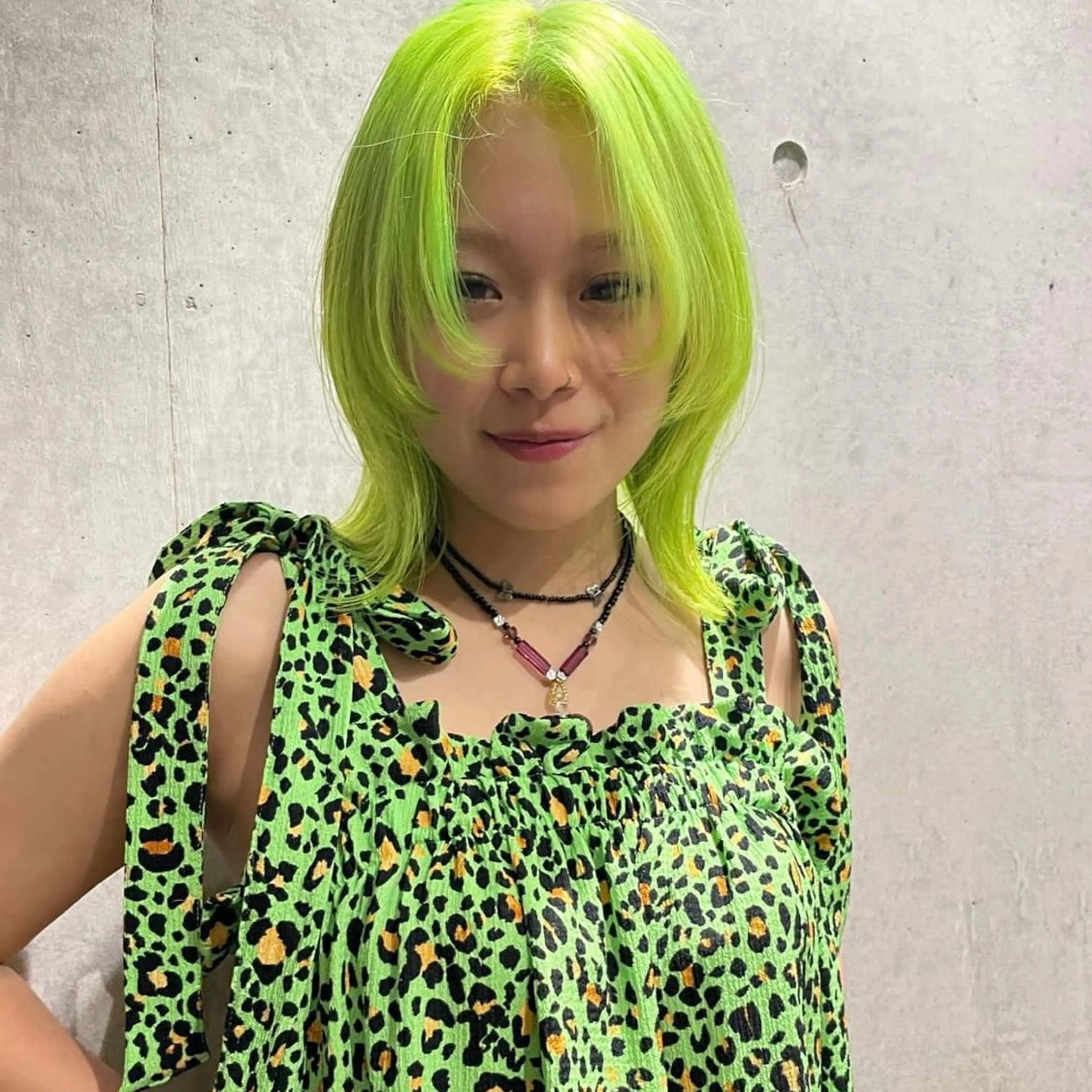 カラー バレイヤージュ ベージュカラー ブリーチ ブロンド デザインカラー レイヤー/ブリーチ ♥️【木坂 桃歌】のヘアスタイル