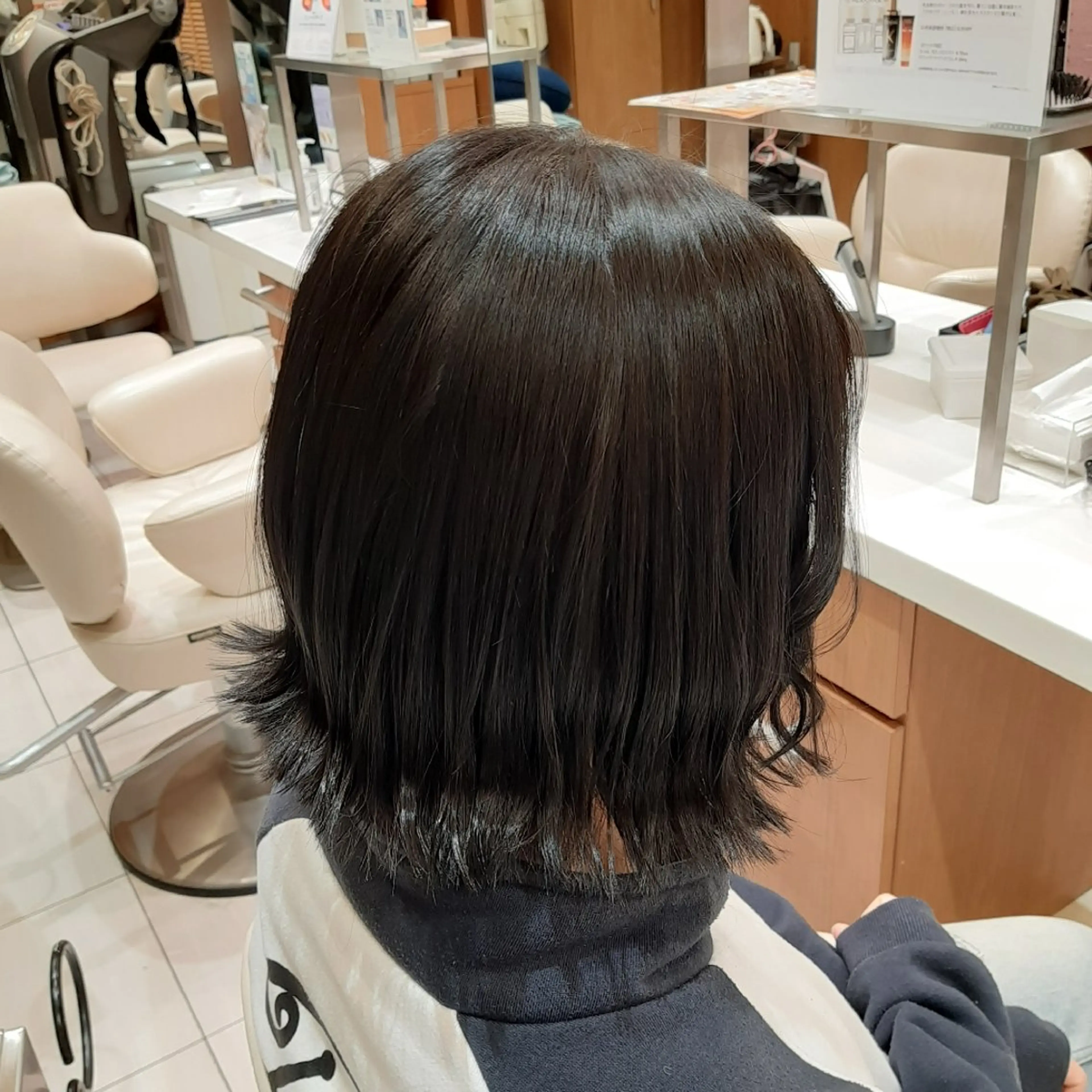 ミディアム レナーク・ソワン やすこのヘアスタイル