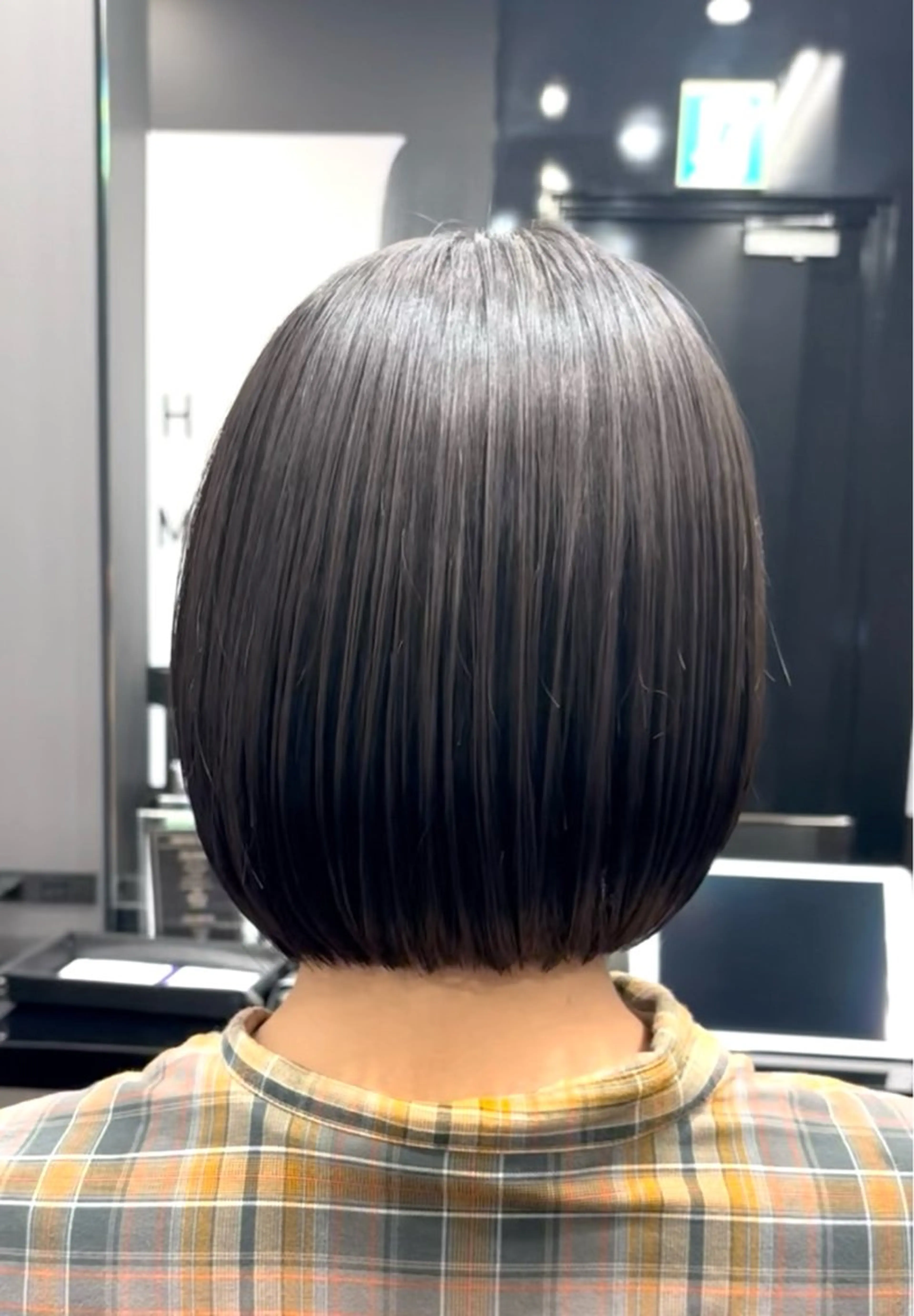 ショート ボブ 縮毛矯正 カット HARUKI  MINATO Japan広島紙屋町店所属・hmj紙屋町店 脊戸智志のエステ・リラクイメージ