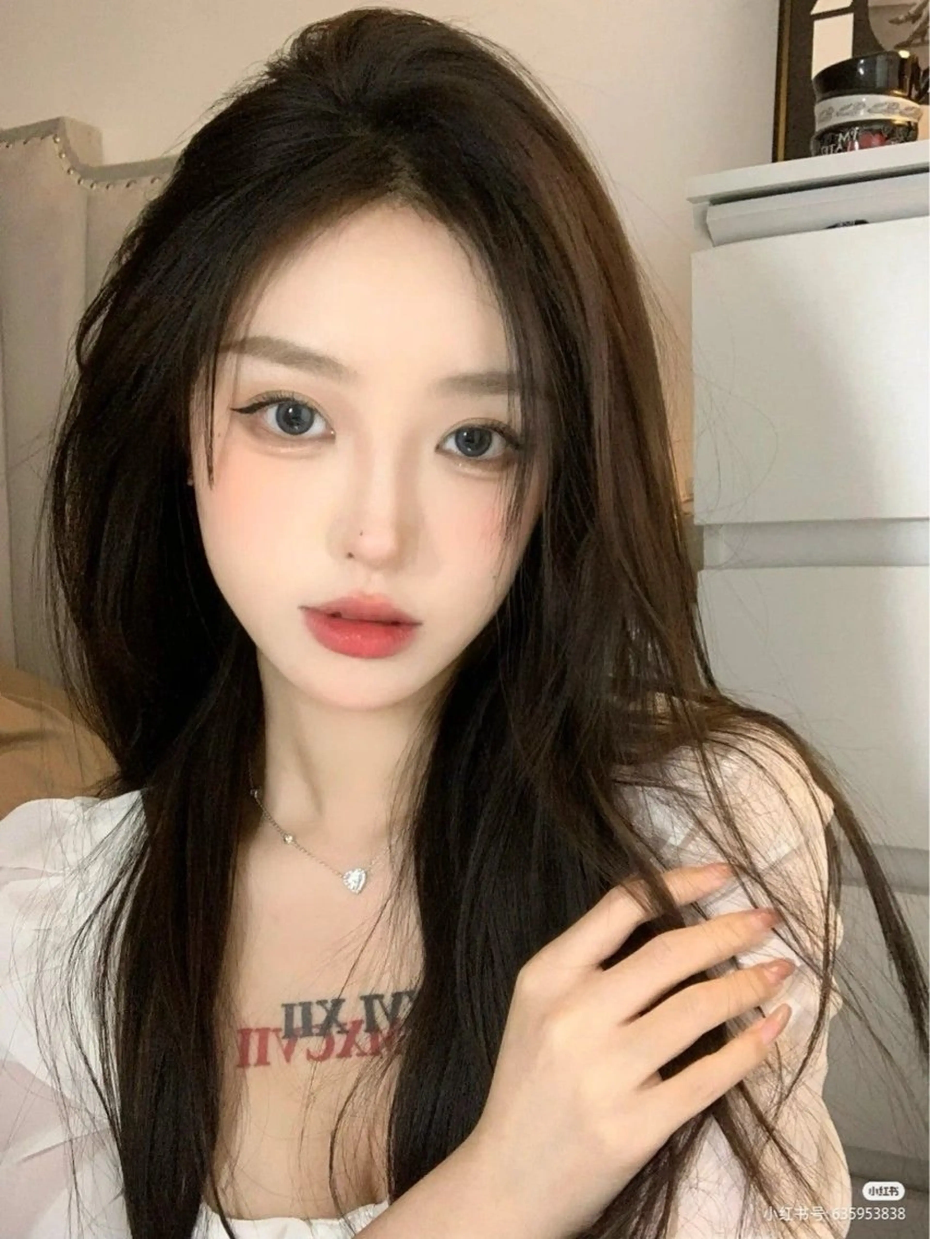 ロング カラー カット ヘアカラー トリートメント ワンホンヘア ケラチン/Kaitoのヘアスタイル