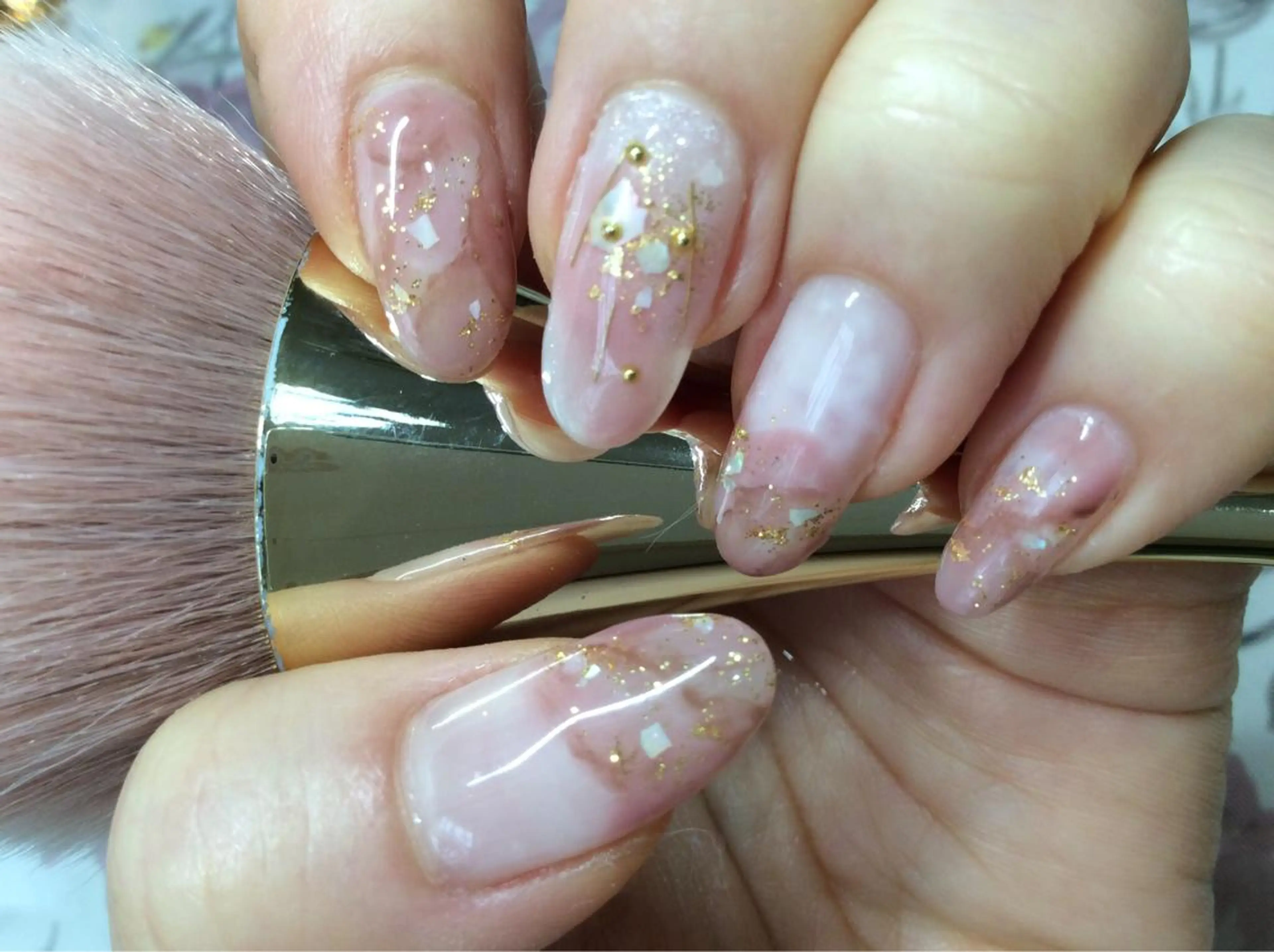 ネイル ジェルネイル ラメ(グリッター) プライベートサロン jewel nailのネイルデザイン