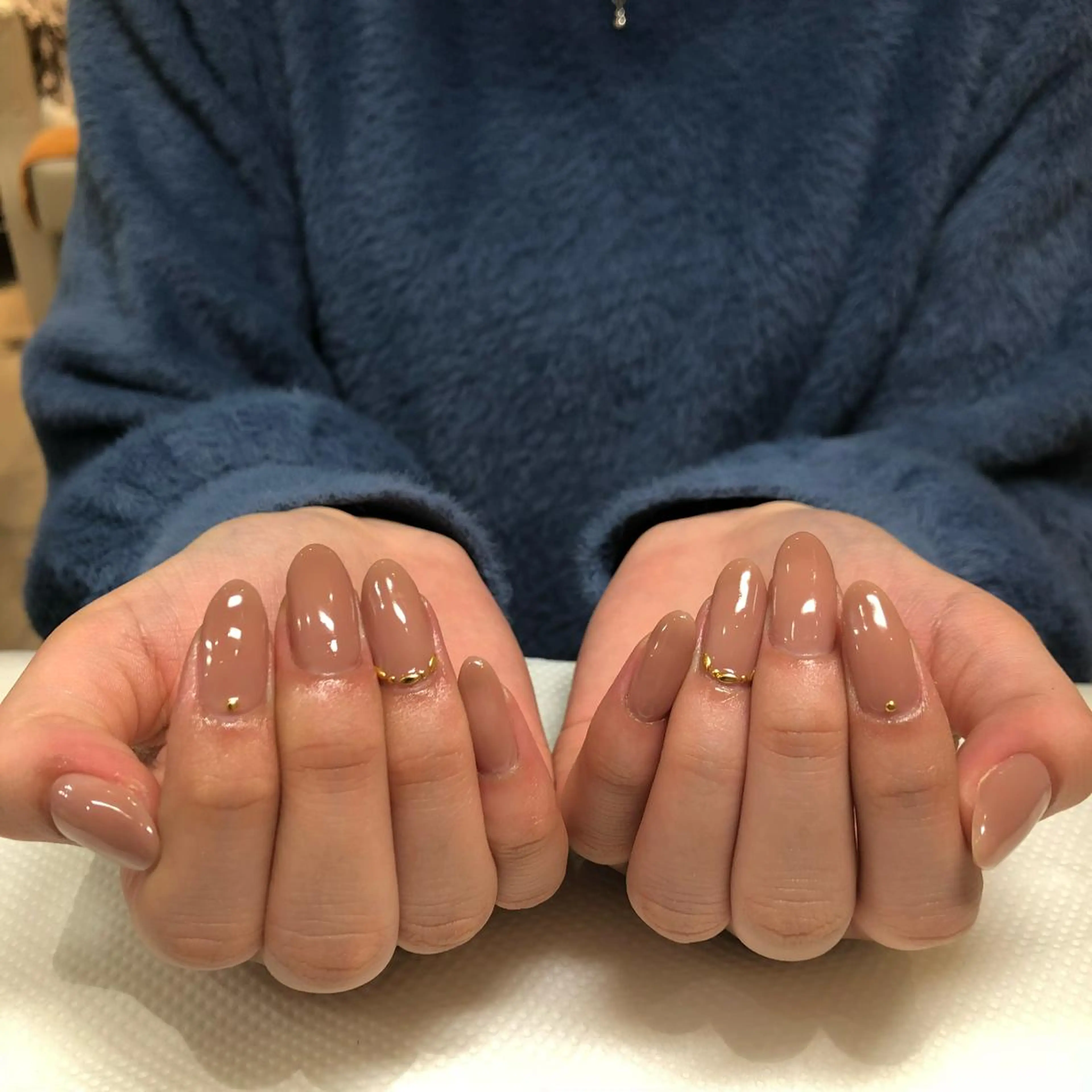 ネイル シンプルネイル Ebina Ryoのネイルデザイン