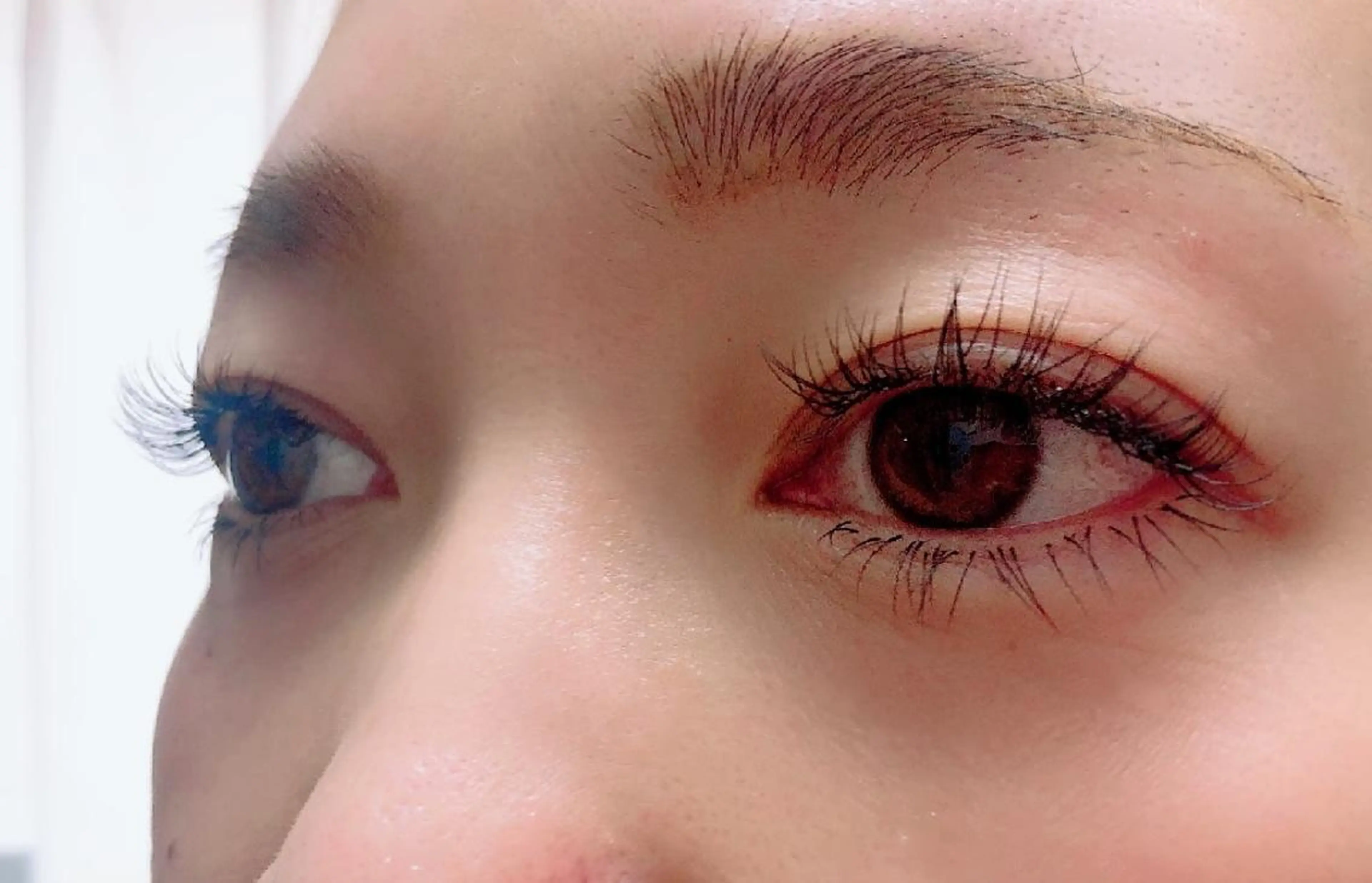 マツエク・マツパ 付け放題 キュート フラットラッシュ まつげパーマ セーブル 吉岡 ゆうなのマツエク・マツパデザイン