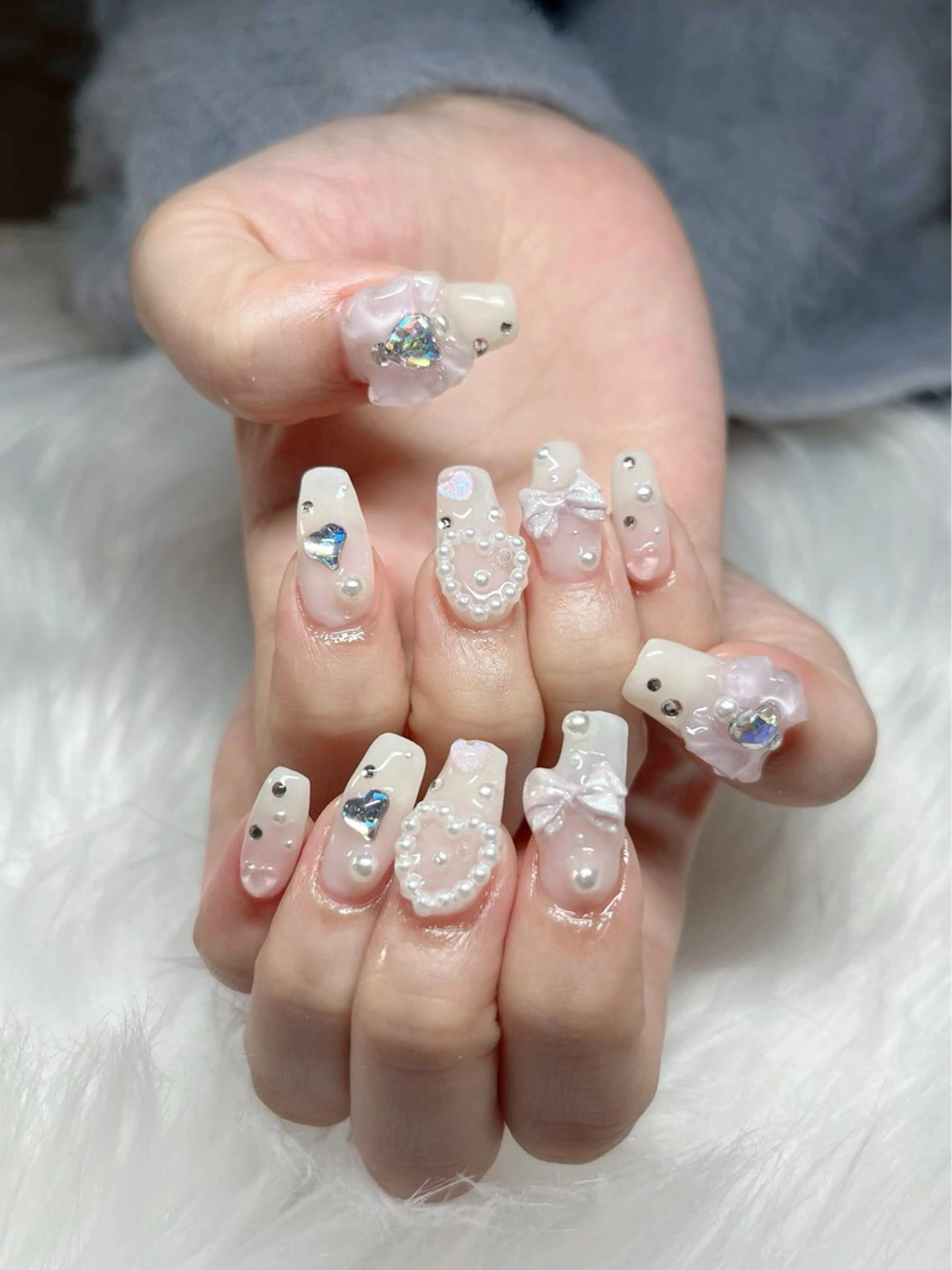 ネイル ハンドネイル ハンドケア 💜MIYA nail川崎店のネイルデザイン