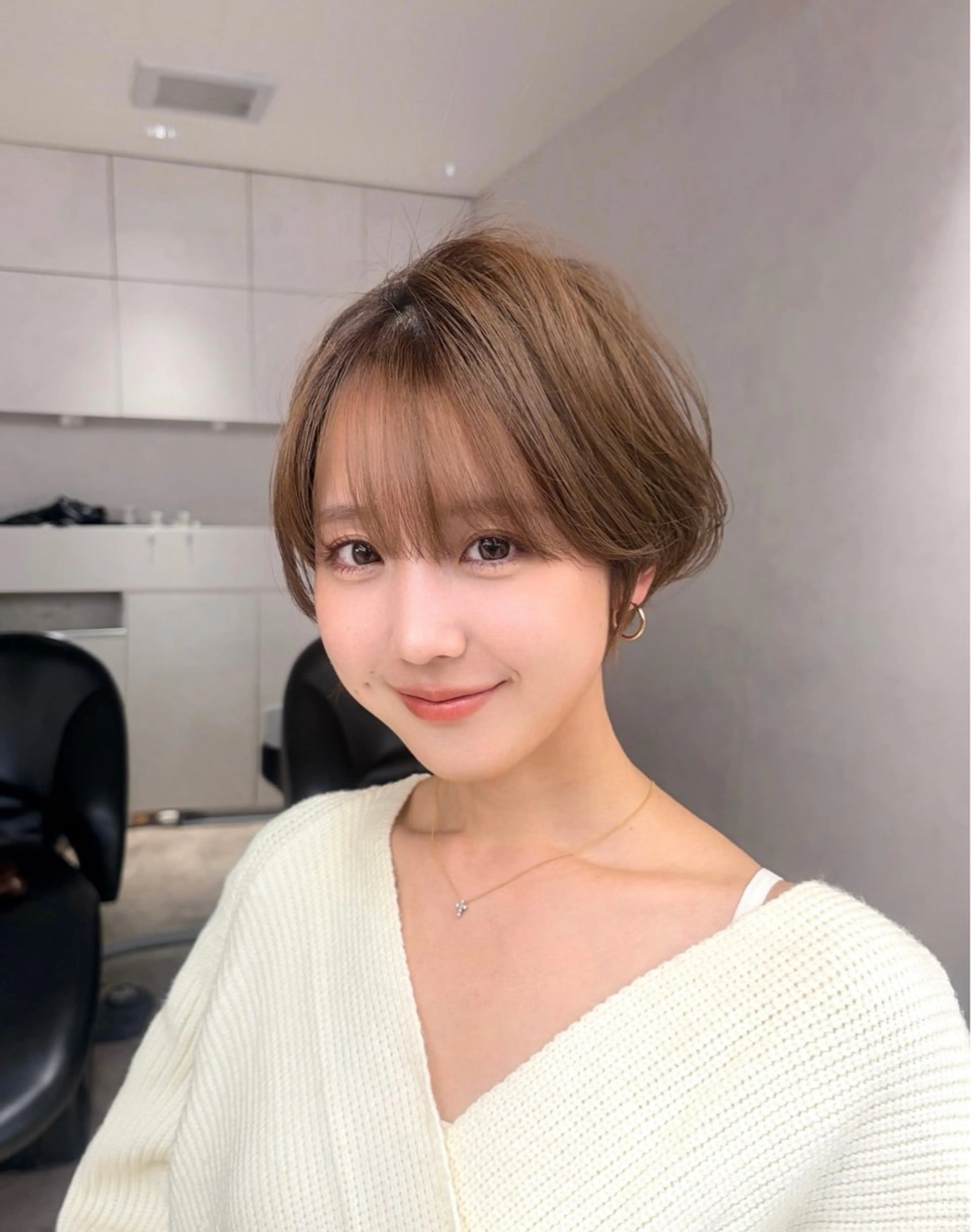 ショート Londsoleil所属・髪質改善×顔周り× レイヤー/Jiroのヘアスタイル