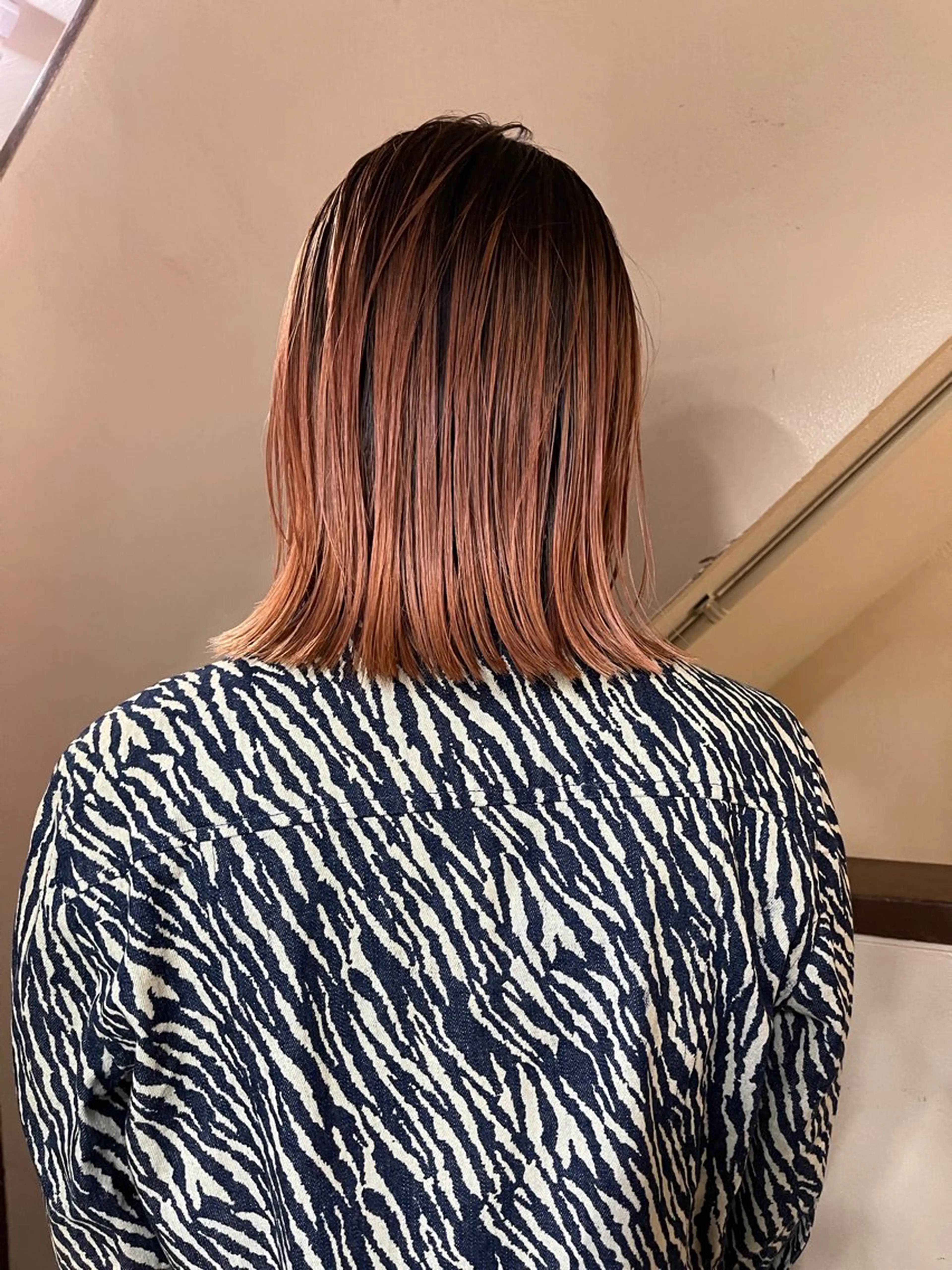 ミディアム カラー 安部佑哉/ハイトーン /レイヤー/グランジのヘアスタイル