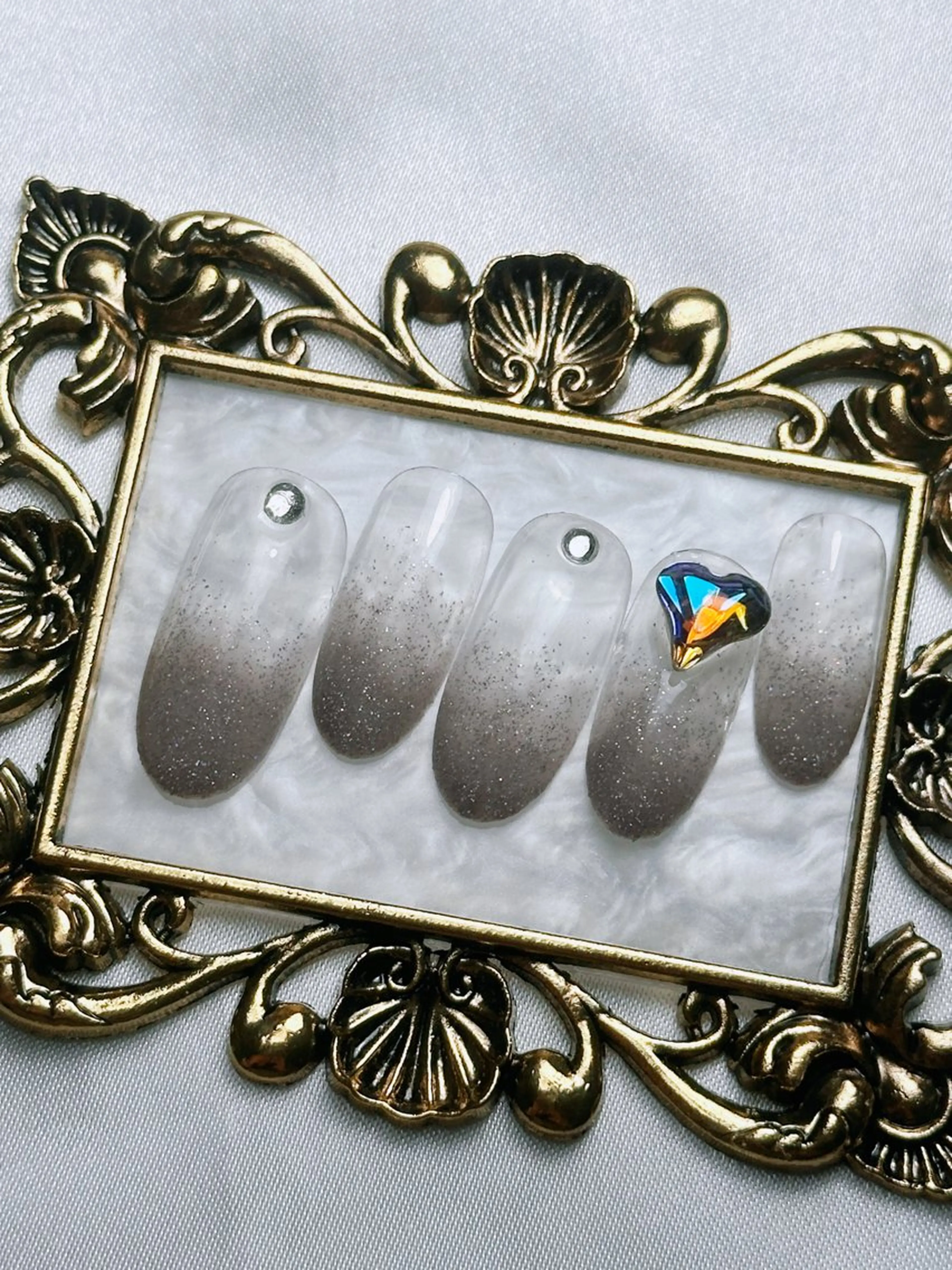 ネイル マグネットネイル ニュアンスネイル オフィスネイル ワンカラーネイル ピンク Mnail _KKのネイルデザイン