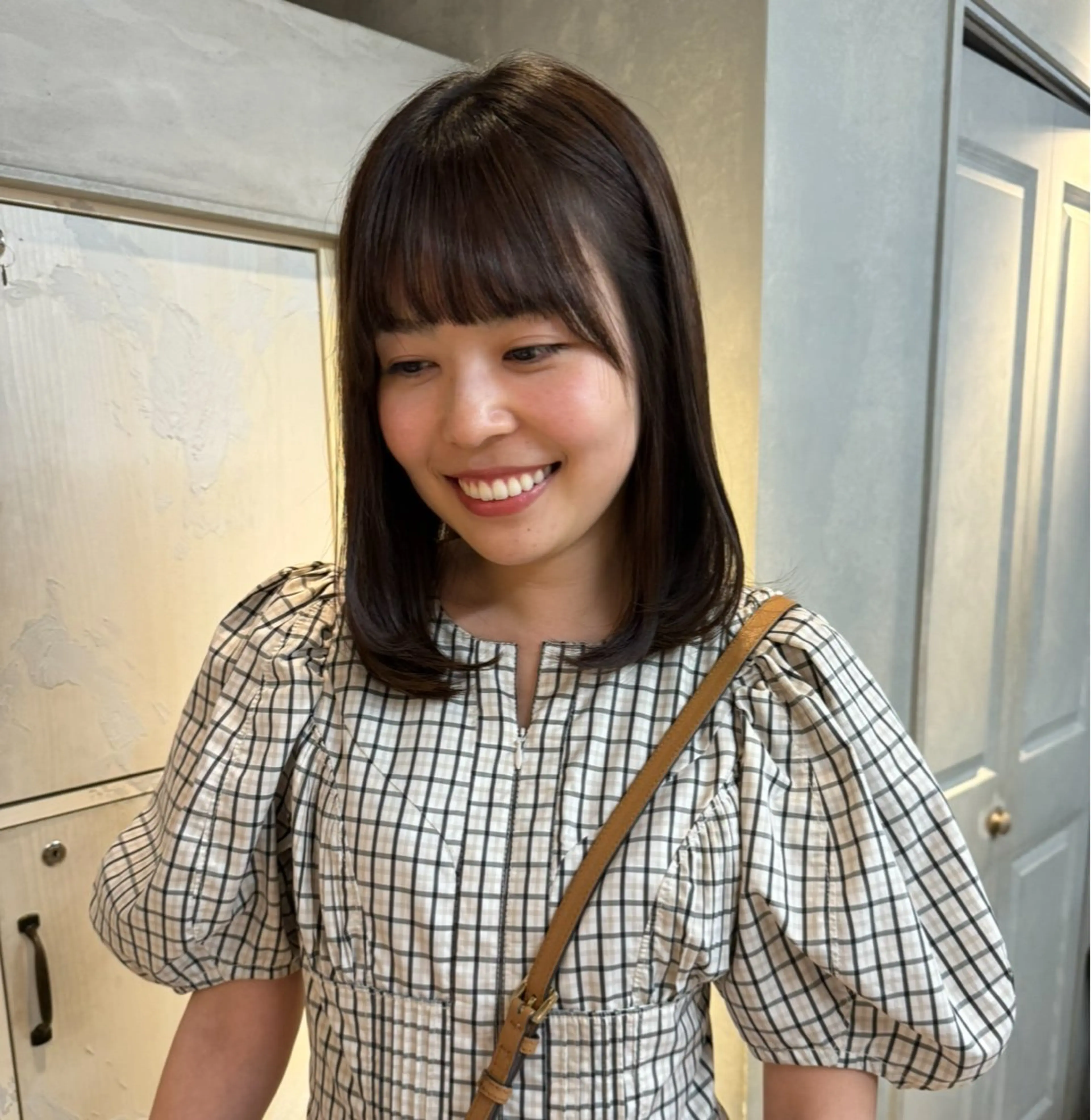 ミディアム カラー カット ヘアカラー 透明感カラー ☆akoのヘアスタイル