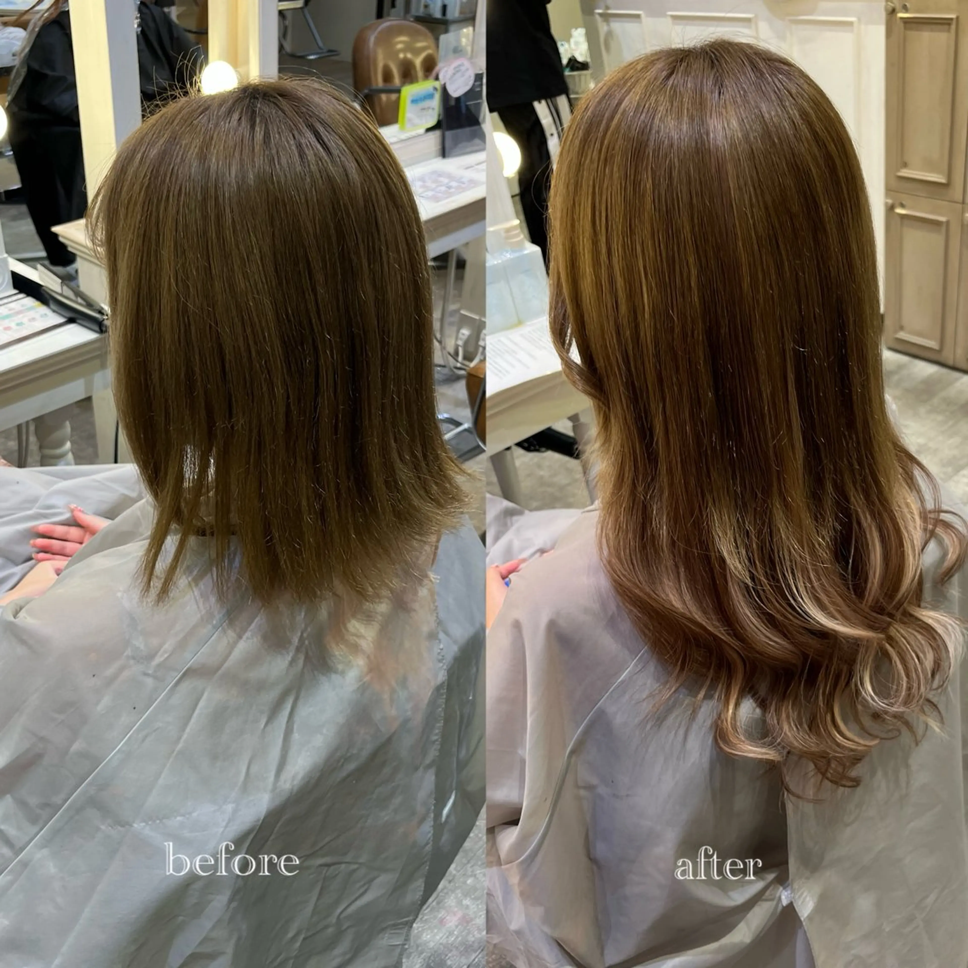 🫧ご新規様限定🫧エクステで憧れロングに🎀長さだし60本🐰🎀（量感調整込み！）の写真