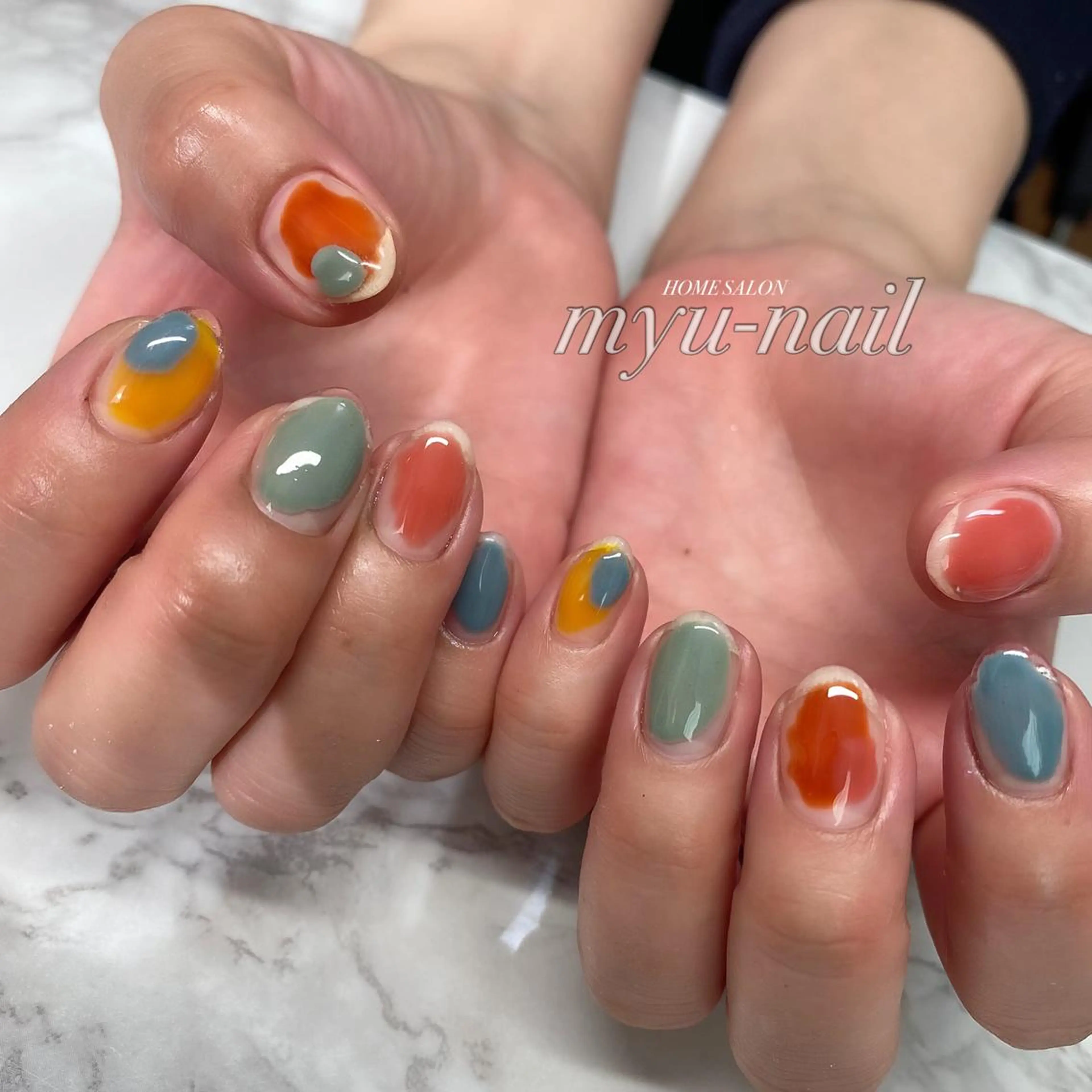 ネイル ホームサロン myu-nailのネイルデザイン