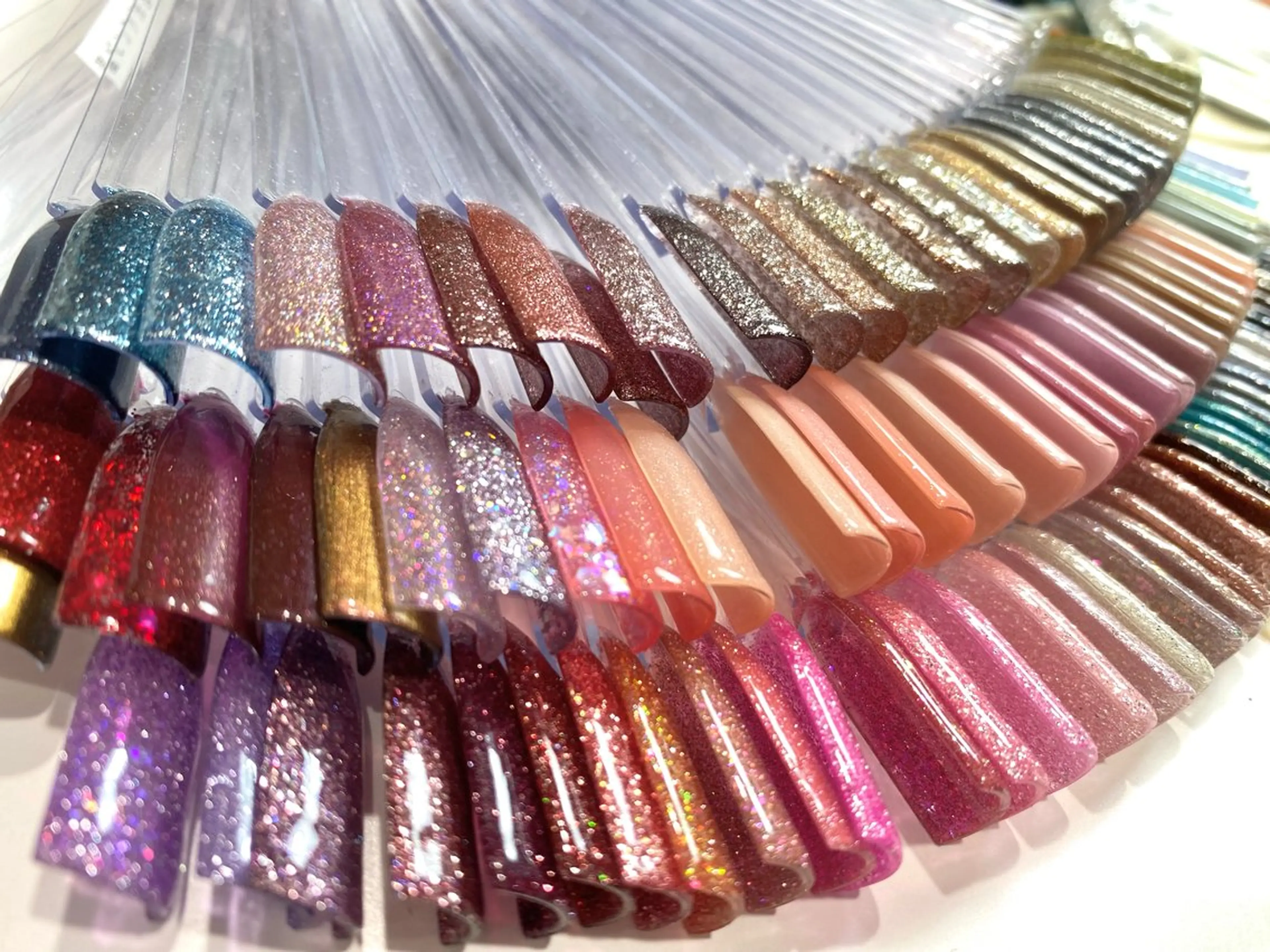 ネイル ラメ(グリッター) ビューティフルムーン ネイル🌙夏美のネイルデザイン