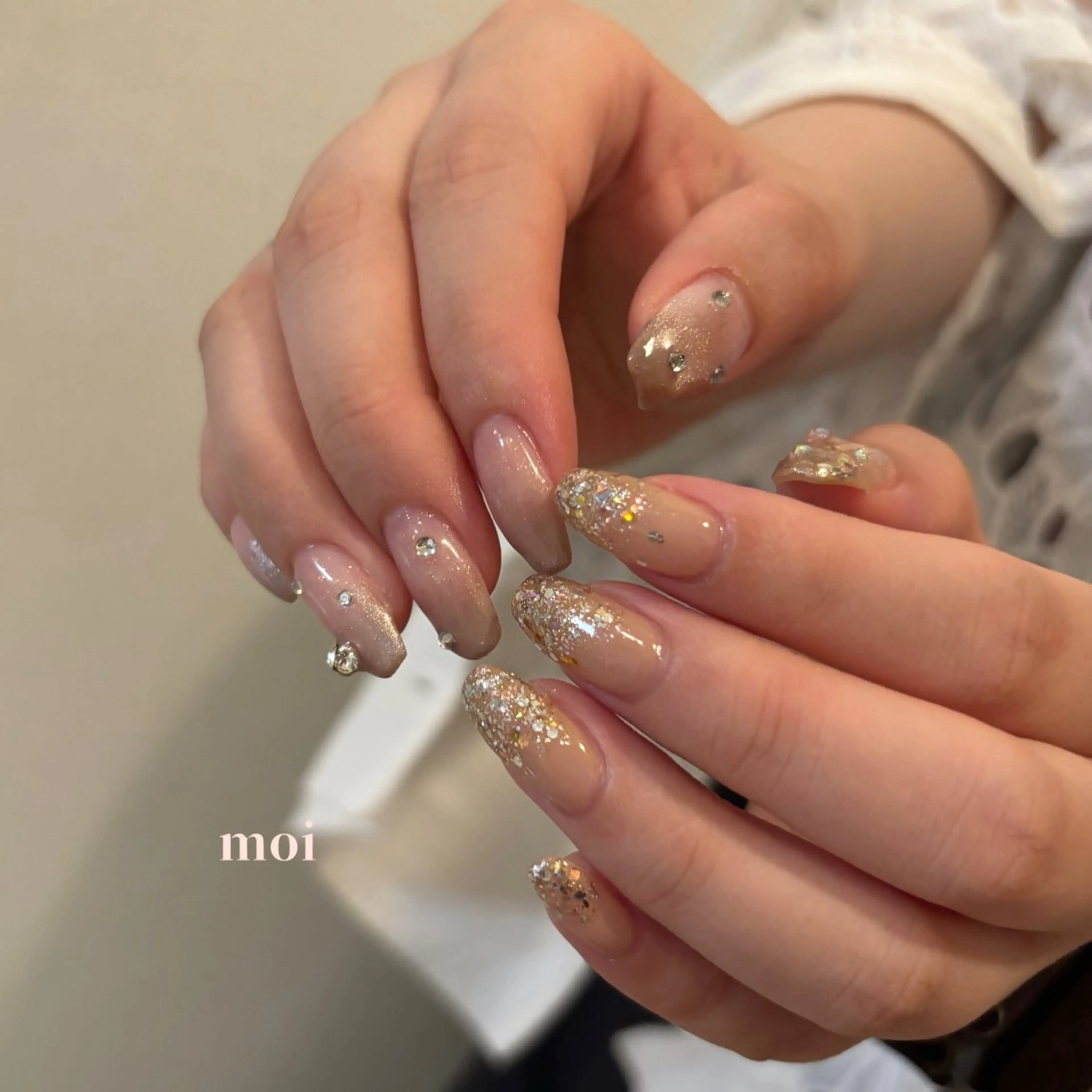 ネイル ハンドネイル moi nail ˙⋆.˚のネイルデザイン