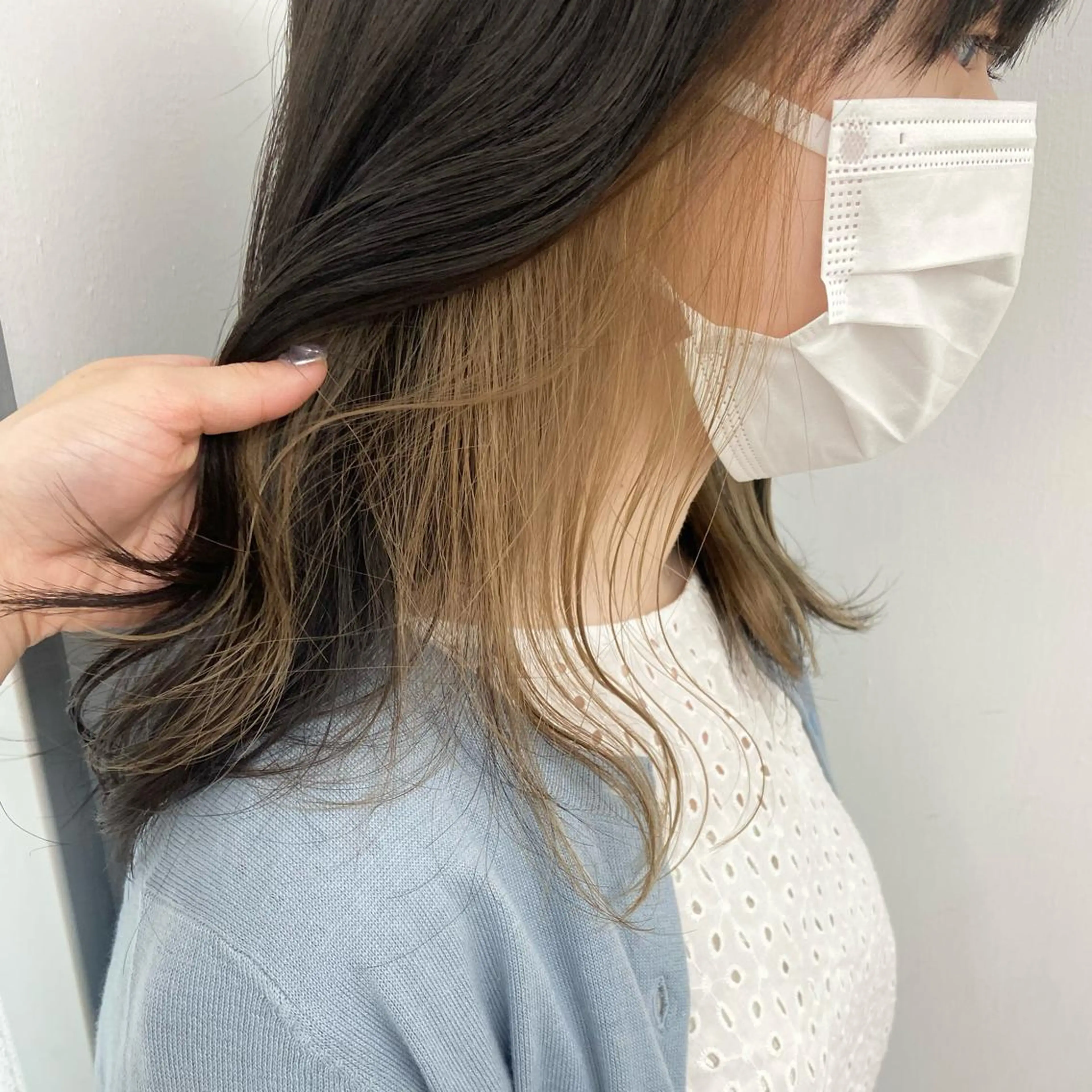 ロング カラー パーマ ヘアアレンジ メンズ キッズ ネイル マツエク・マツパ カット ヘアカラー トリートメント 横浜Bob美容師🤎 ERINAのヘアスタイル