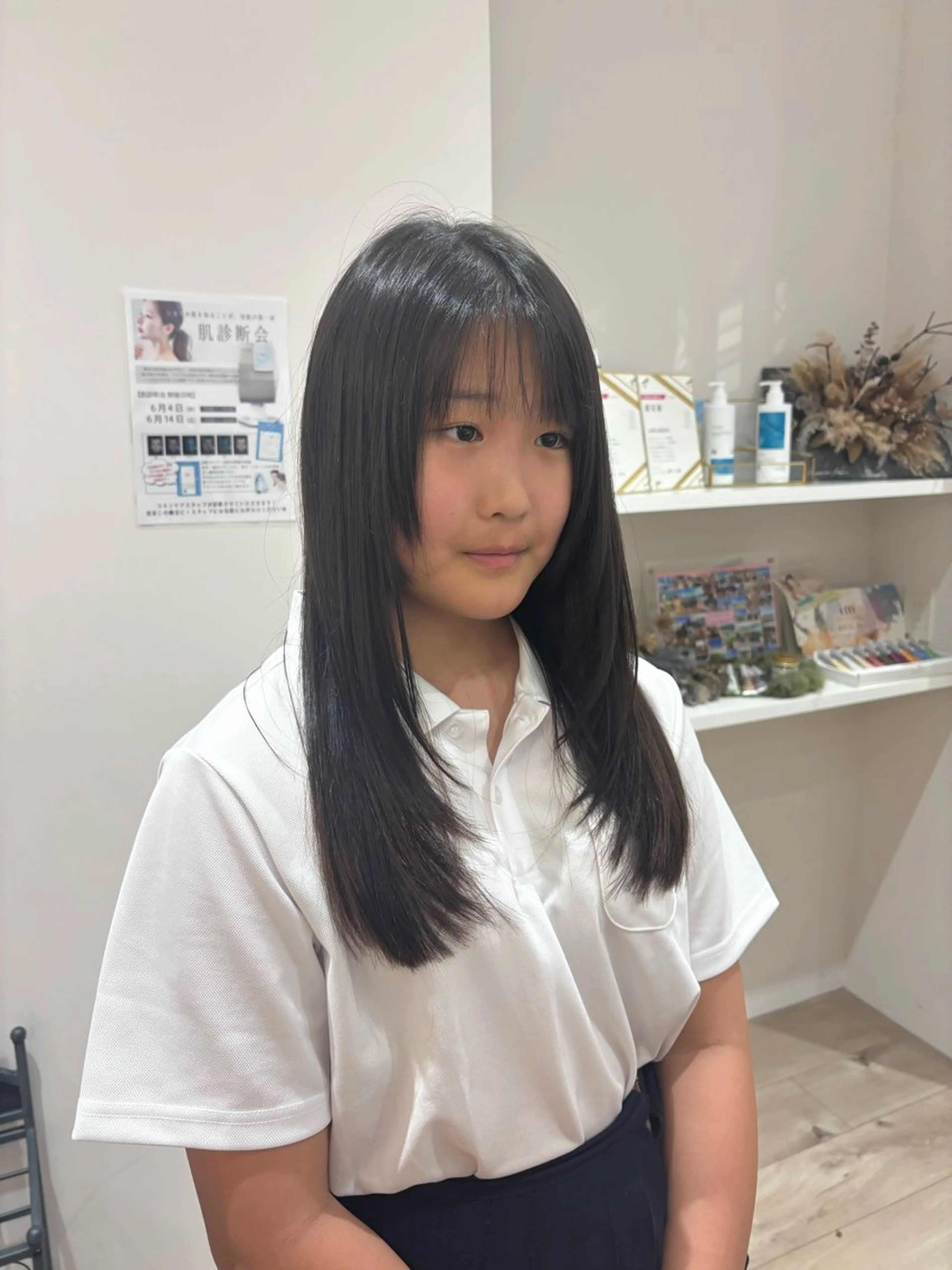 セミロング レイヤーカット 和泉市/mahae/ 齋藤のヘアスタイル