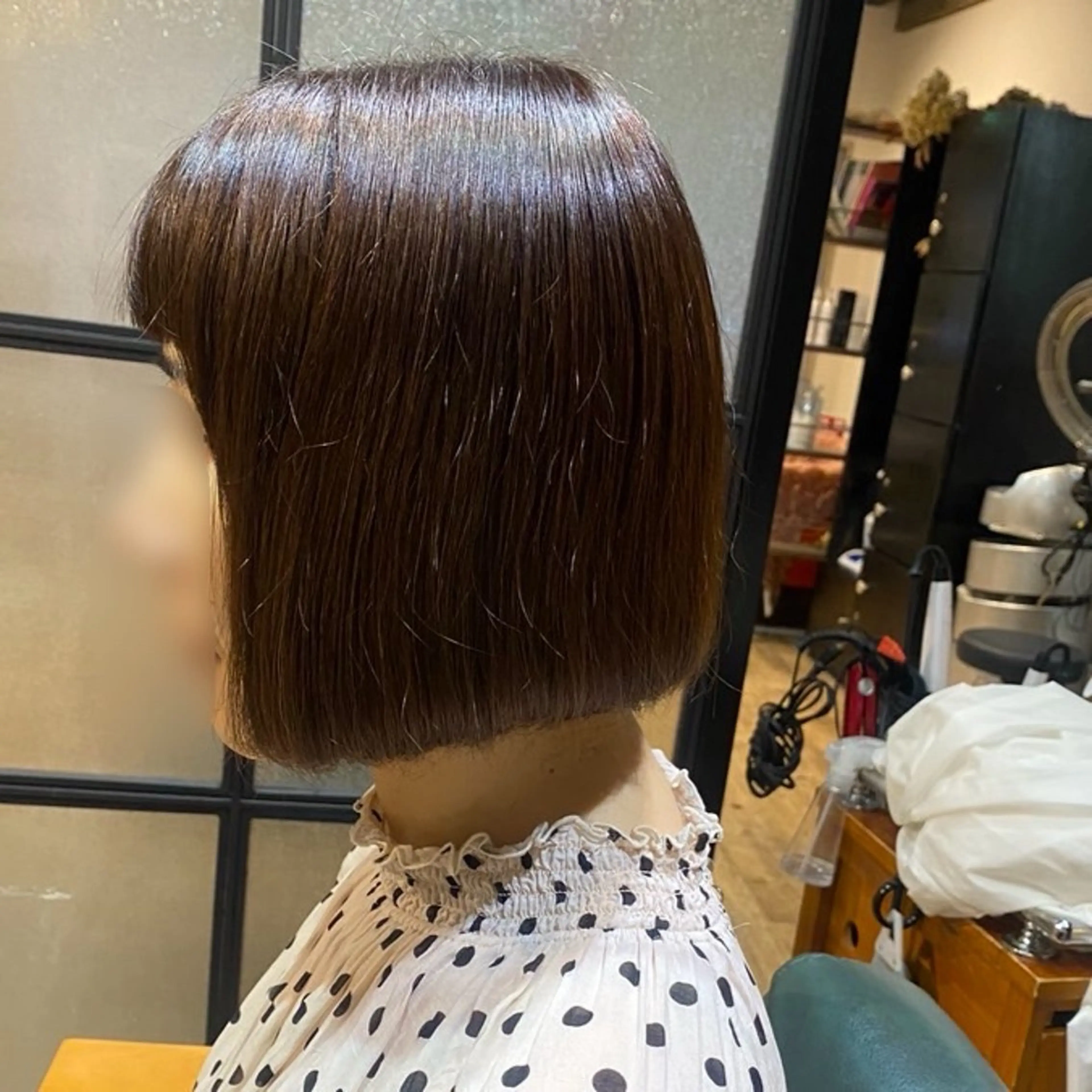 ショート 前下がりボブ ボブ 井上 彩花のヘアスタイル