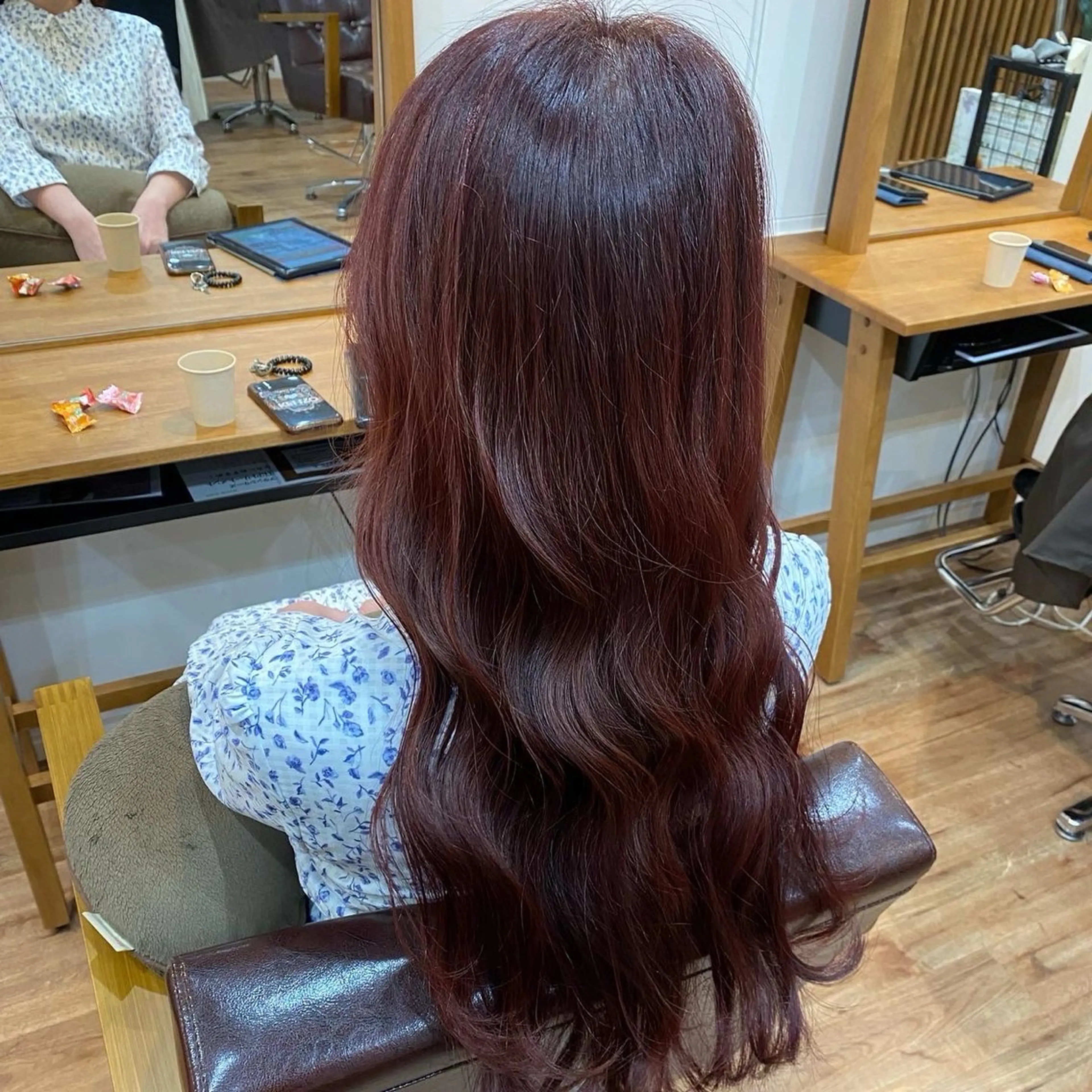 ロング 中谷 幸音のヘアスタイル